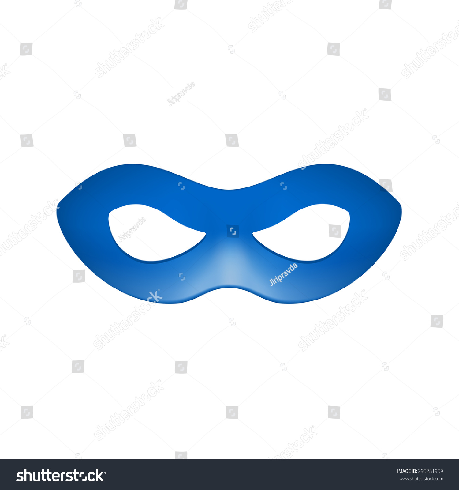 Eye Mask Blue Design Stock Vector 295281959 - Shutterstock