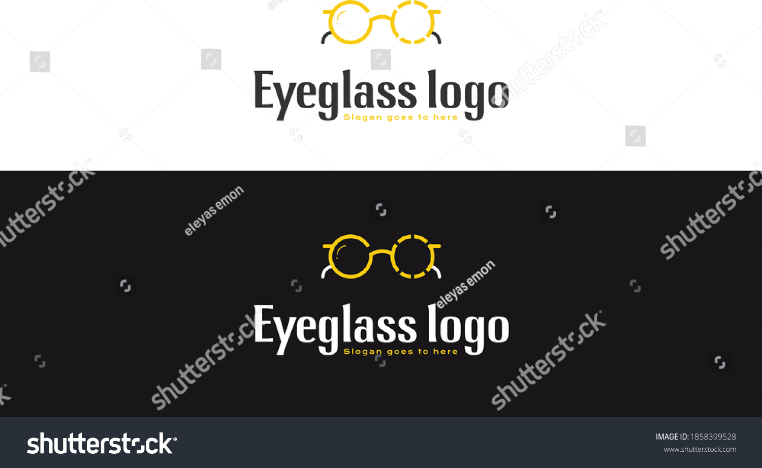 eyeglass-logo-designeyeglass-creative-spectacles-logo-stock-vector