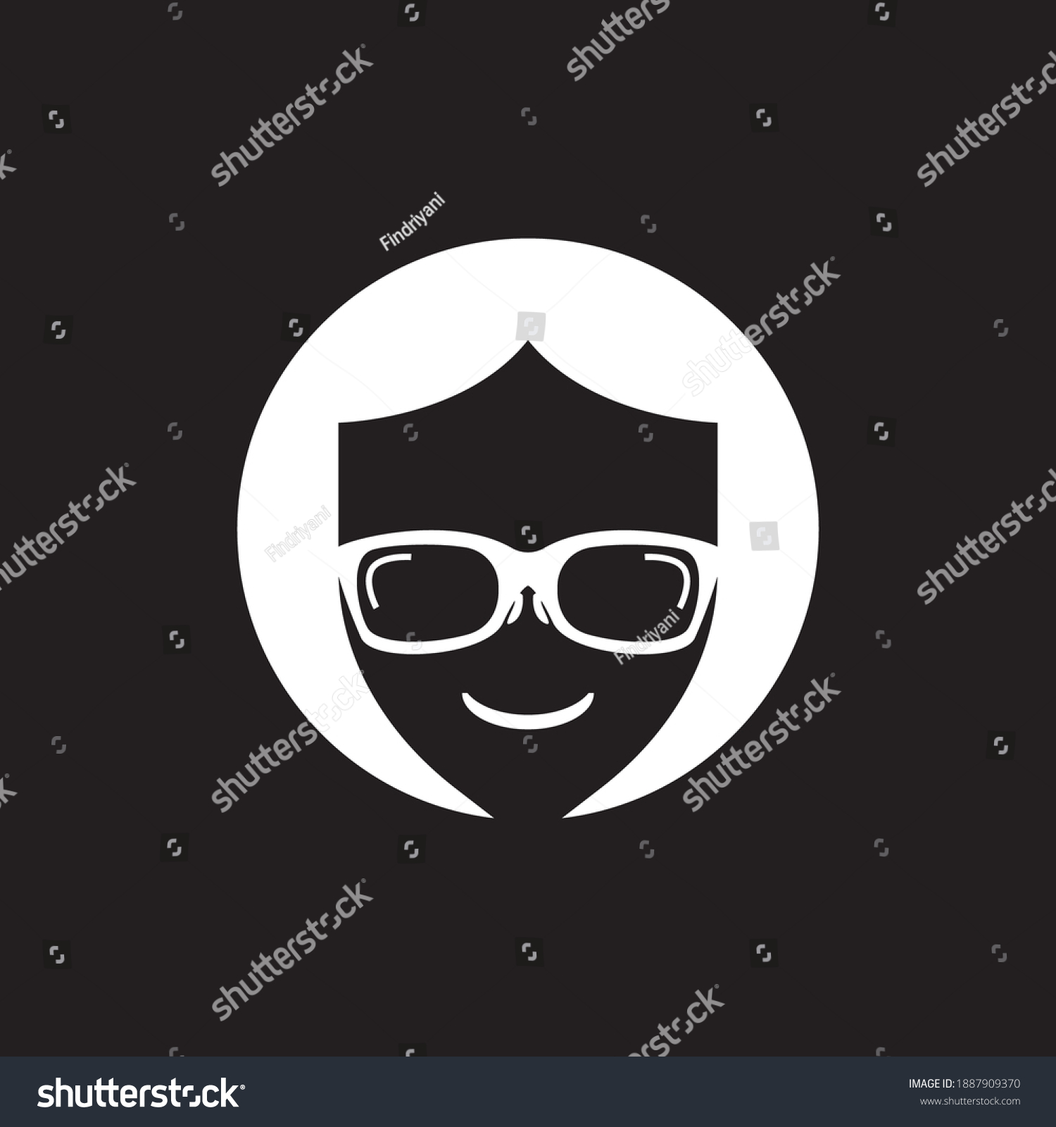 Eyeglass Logo Vector Template Illustration Stock Vector (Royalty Free ...