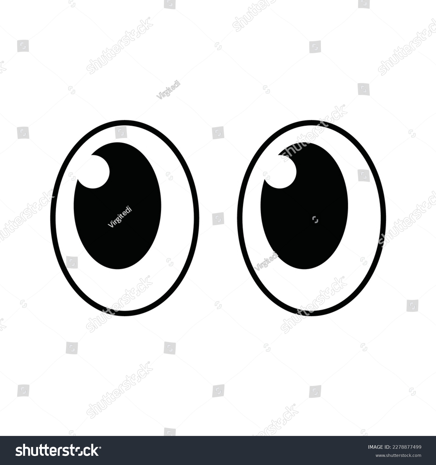 SVG of Eyes icon drawing ilustration symbol svg