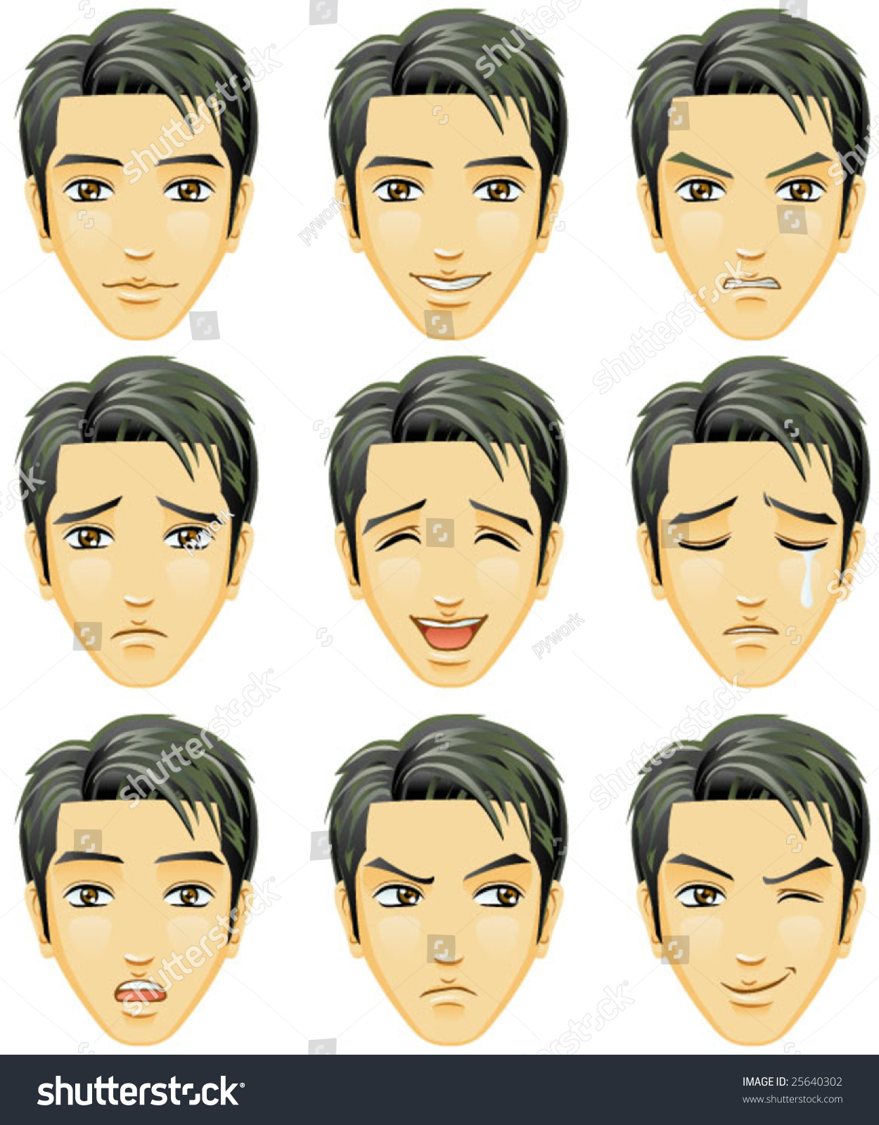 clip art facial expressions pictures - photo #39