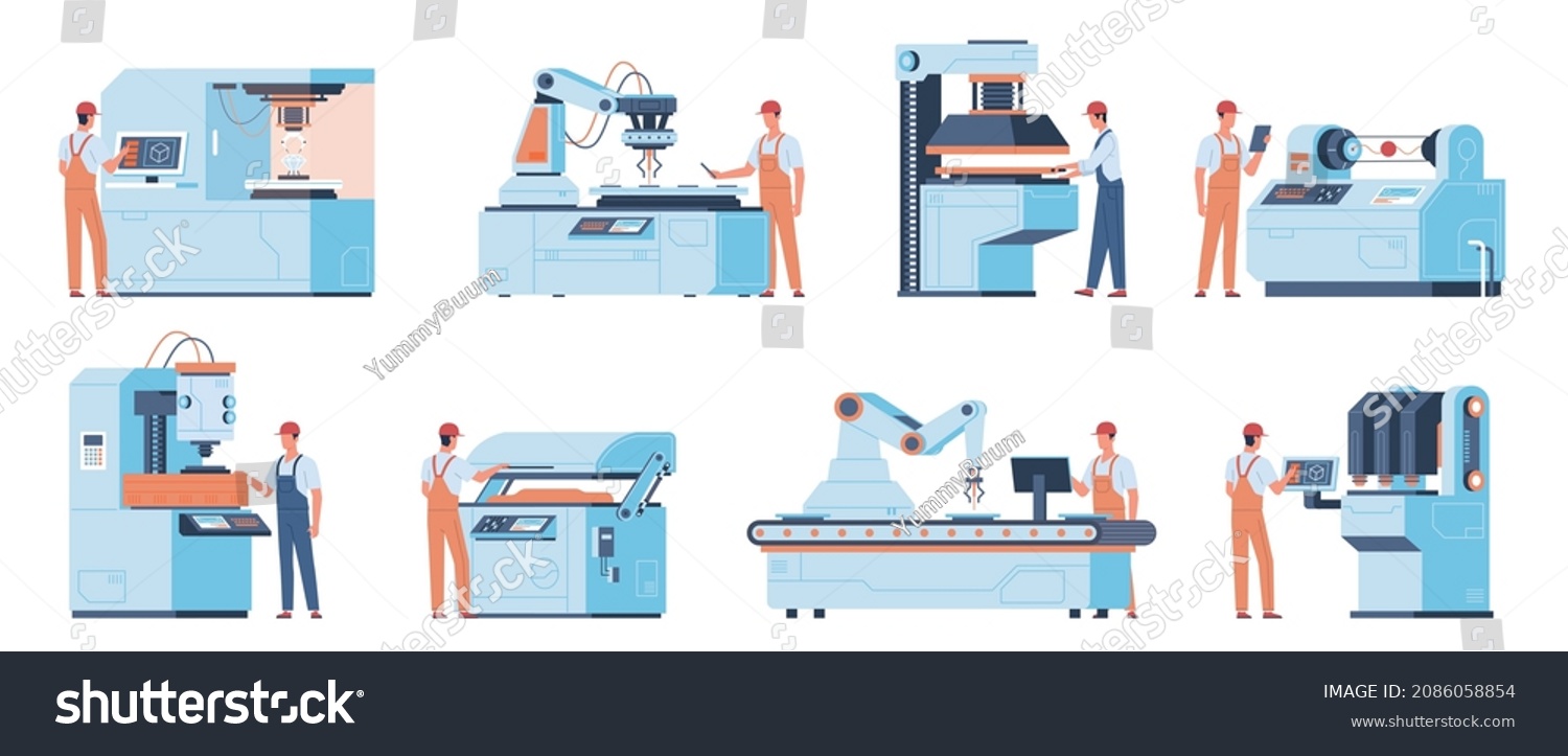 9,748 Machine operator Stock Vectors, Images & Vector Art | Shutterstock