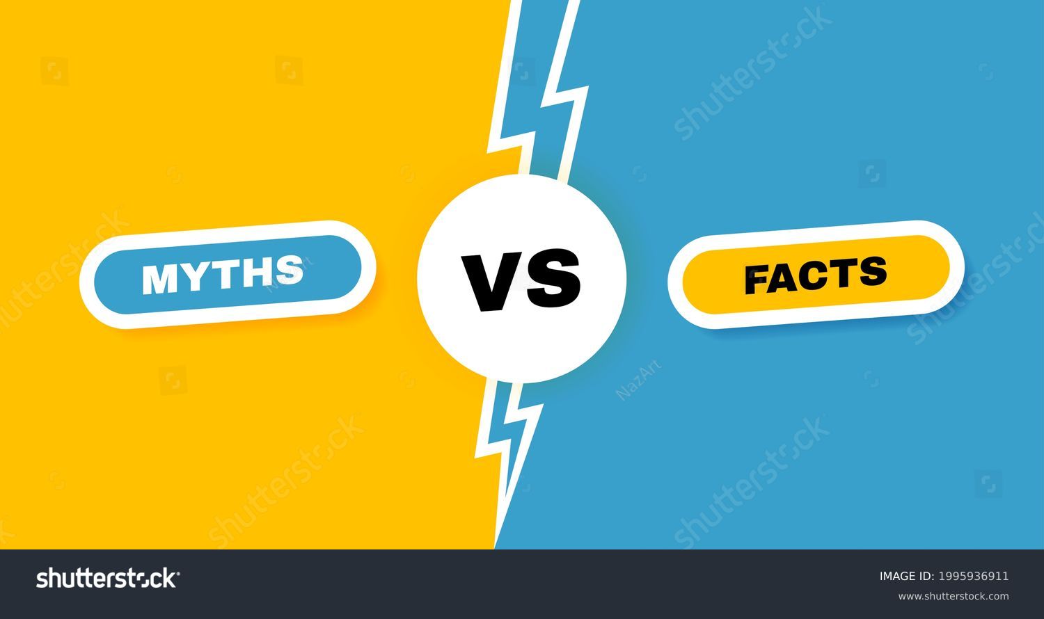 854 myth vs fact images stock photos vectors shutterstock