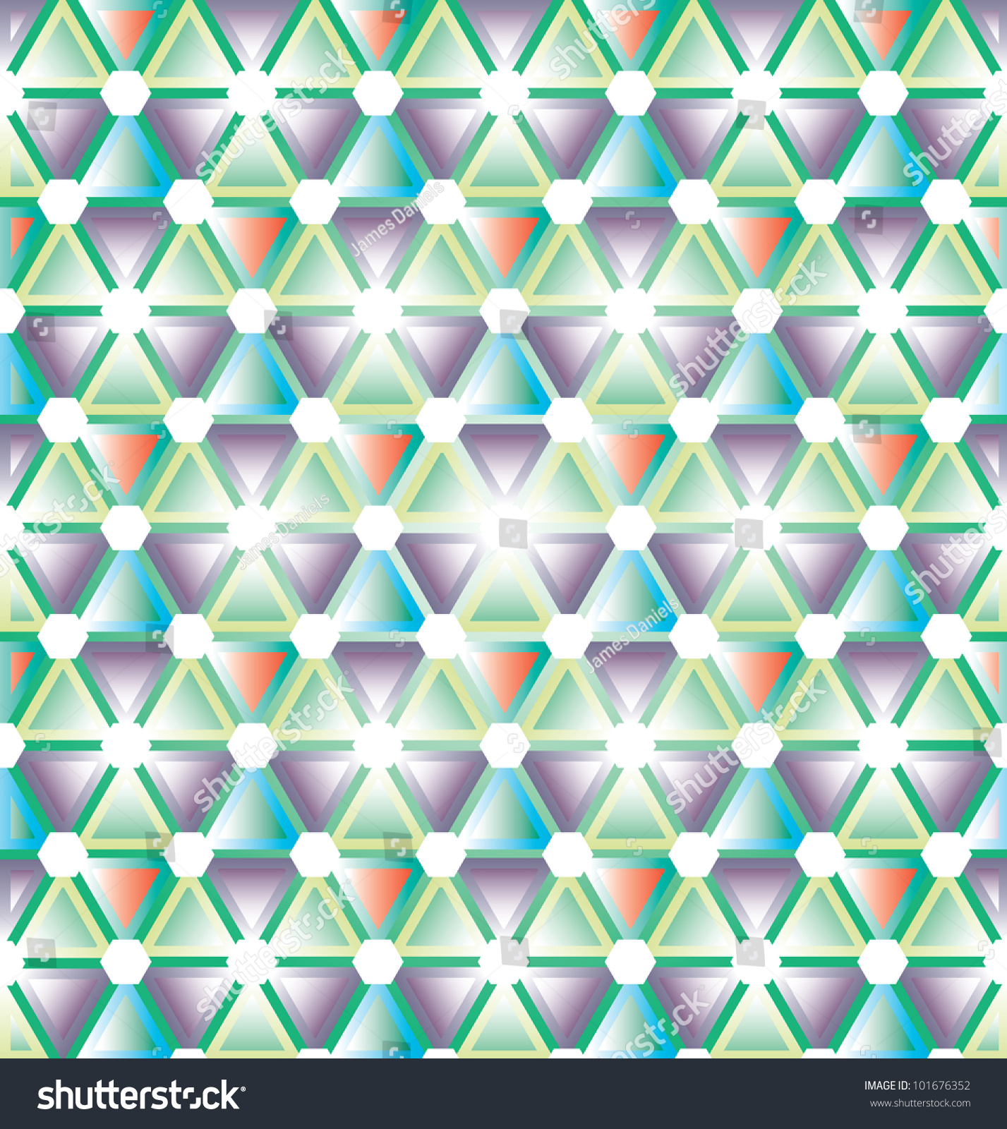 Fading Triangle Pattern Stock Vector 101676352 Shutterstock