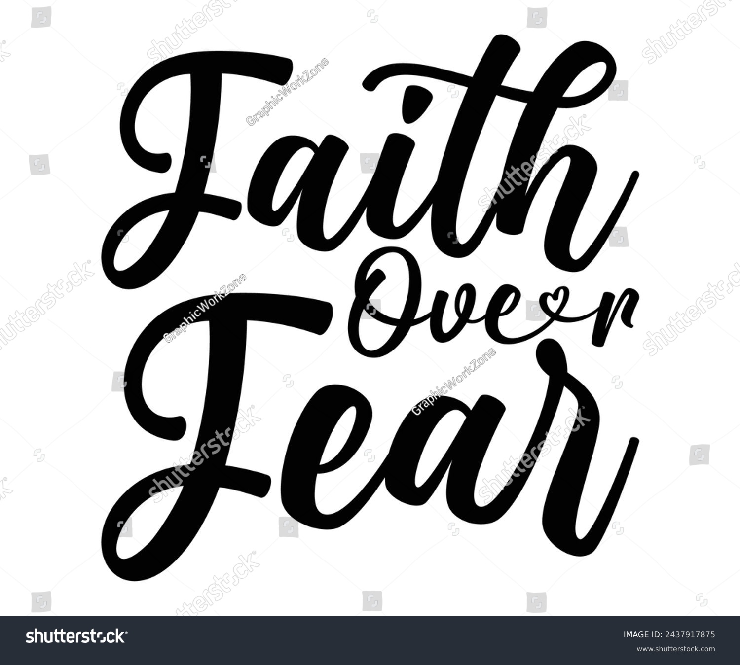 SVG of Faith Over Fear T-shirt, Heart Disease Cut Files, Wishing For A Cure, Red Ribbon, I Wear Red Shirt, Stronger Than Storm Wear Red Rainbow, Heart Health Awareness, Cut File For Cricut Silhouette svg