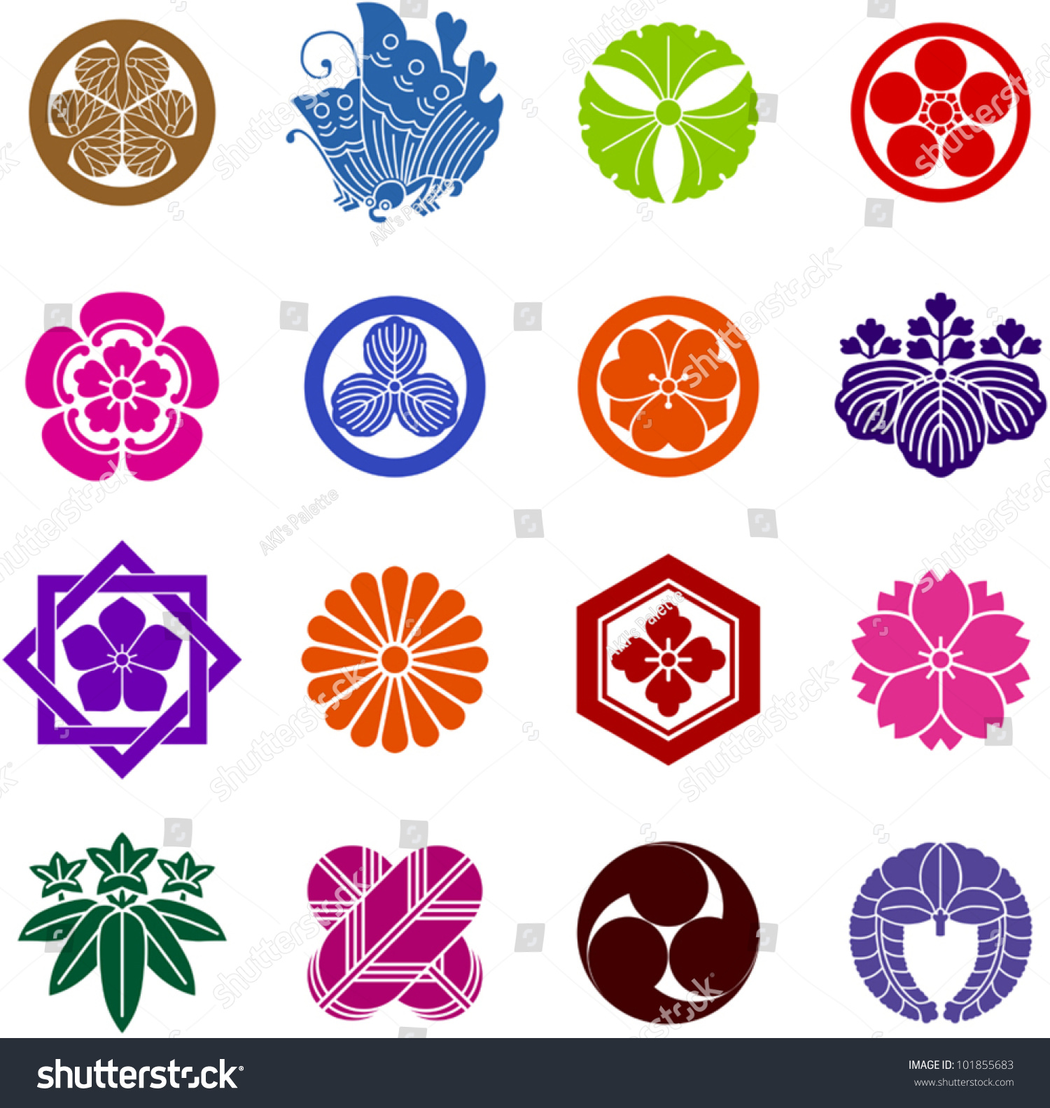 SVG of Family crest of Japan svg
