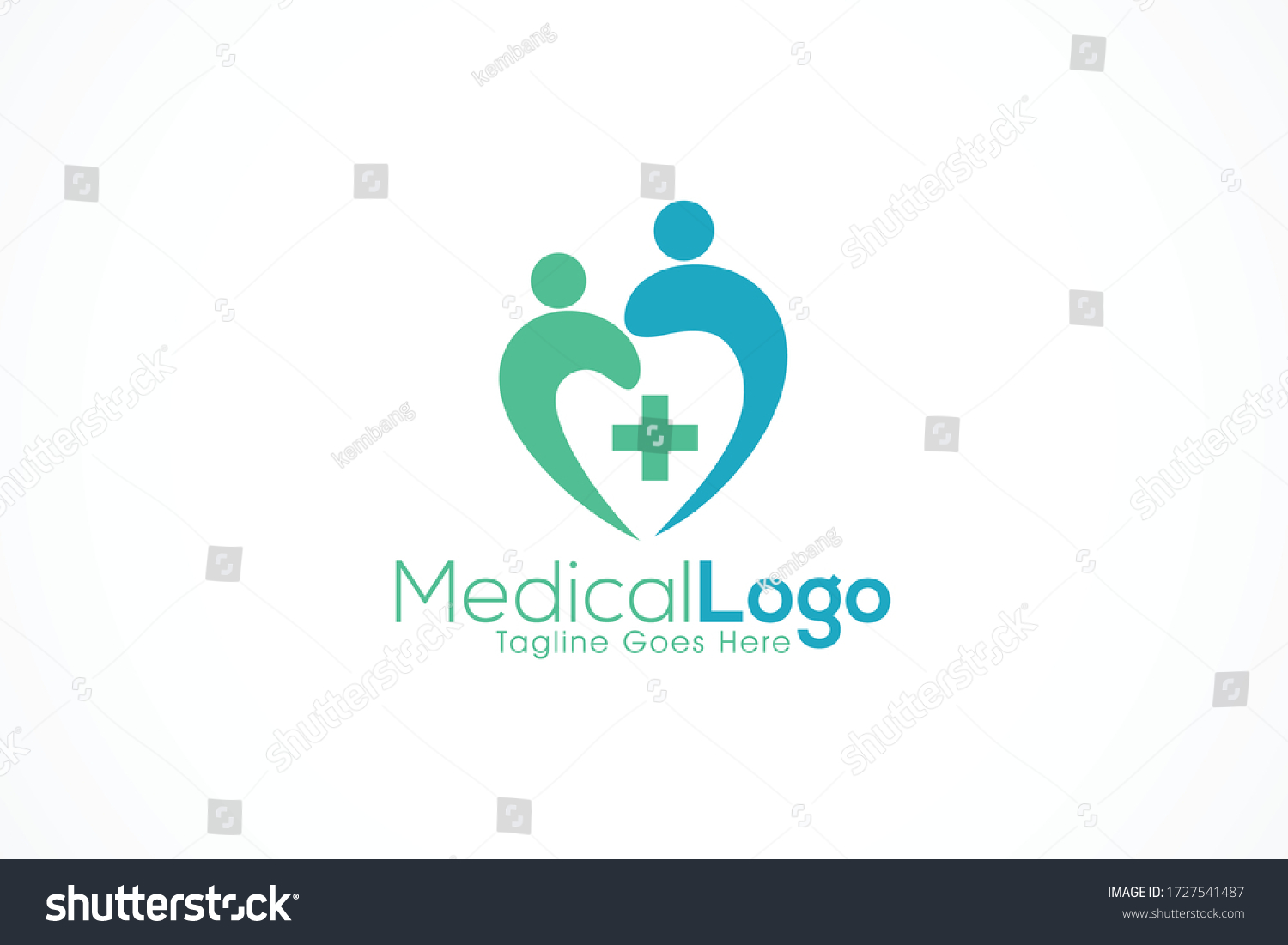 Family Medical Health Care Logo Vector Stock Vector (Royalty Free ...