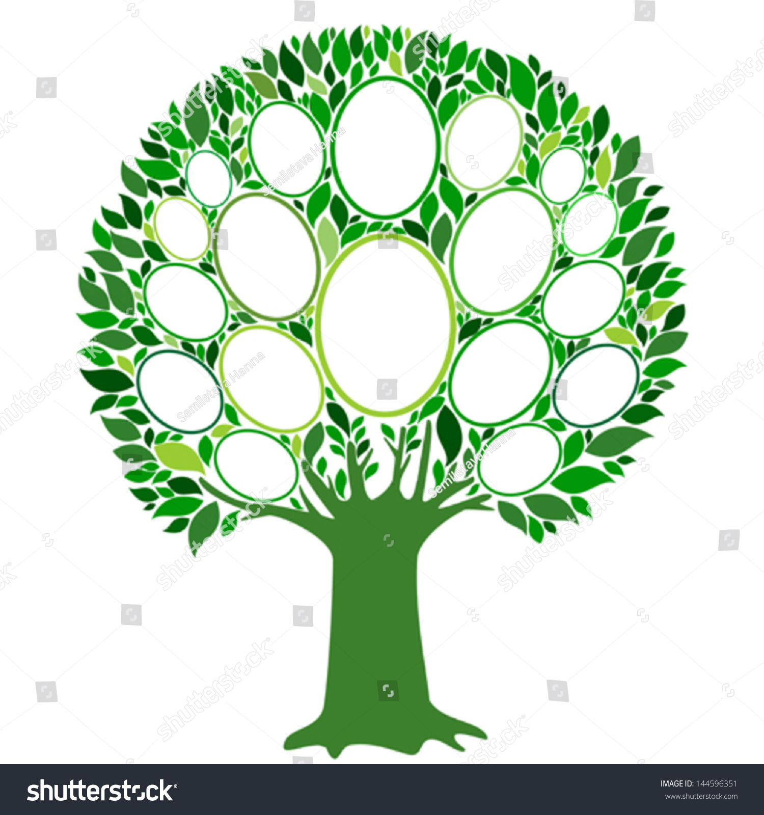 Family Tree Frames Empty Your Input Stock Vector 144596351 Shutterstock Family Tree Template Empty Frames Photos Stock Vector 656586004