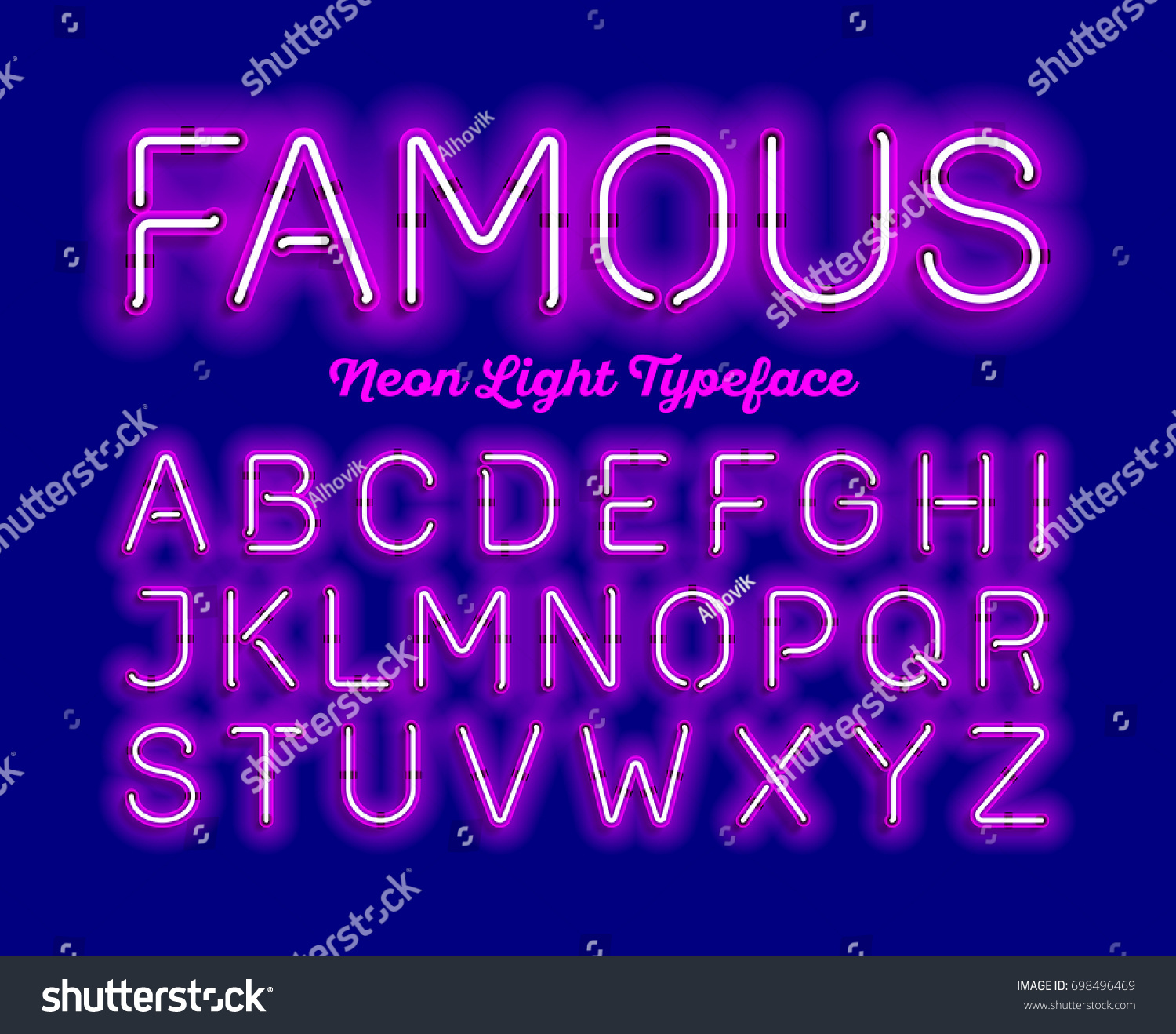 36,777 Purple Neon Letters Images, Stock Photos & Vectors 