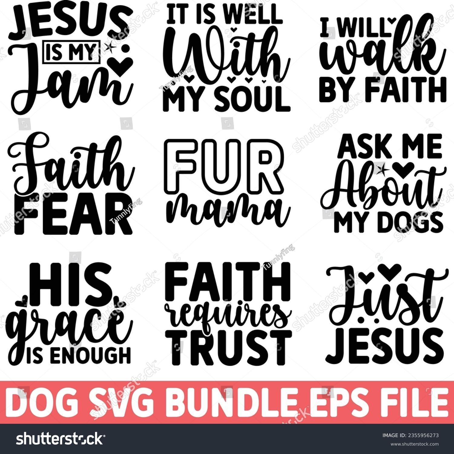 SVG of Famous SVG And Dog SVG Design Design And Baby And Kids EPS File Digital Download svg
