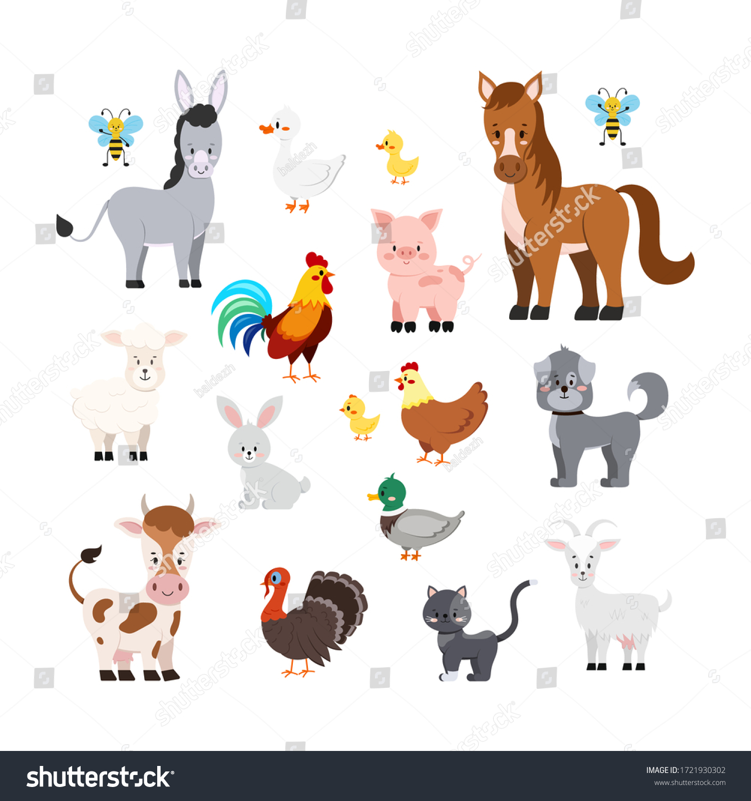 63,801 Kids farm animals Stock Illustrations, Images & Vectors ...