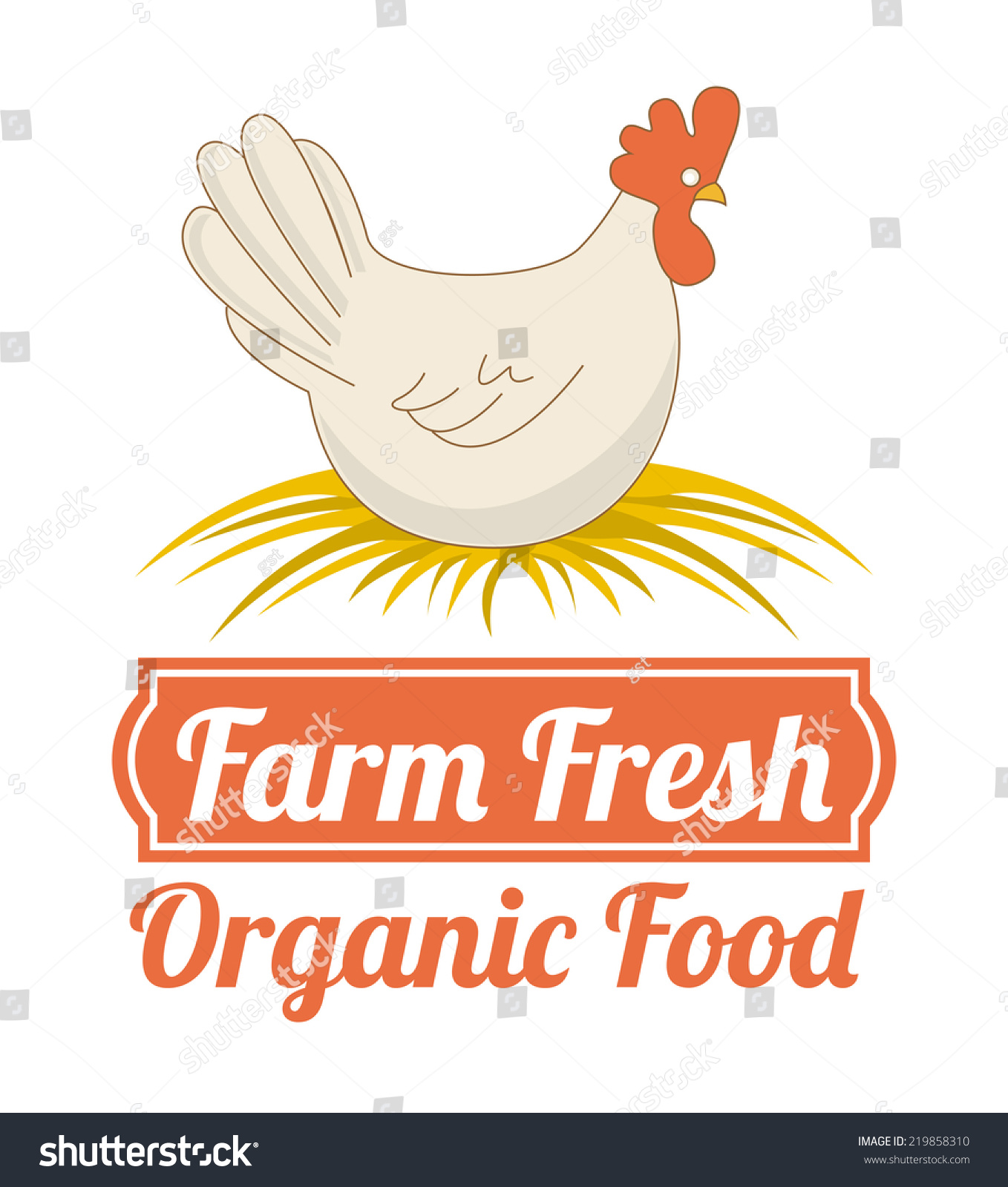 Farm Graphic Design , Vector Illustration 219858310 Shutterstock