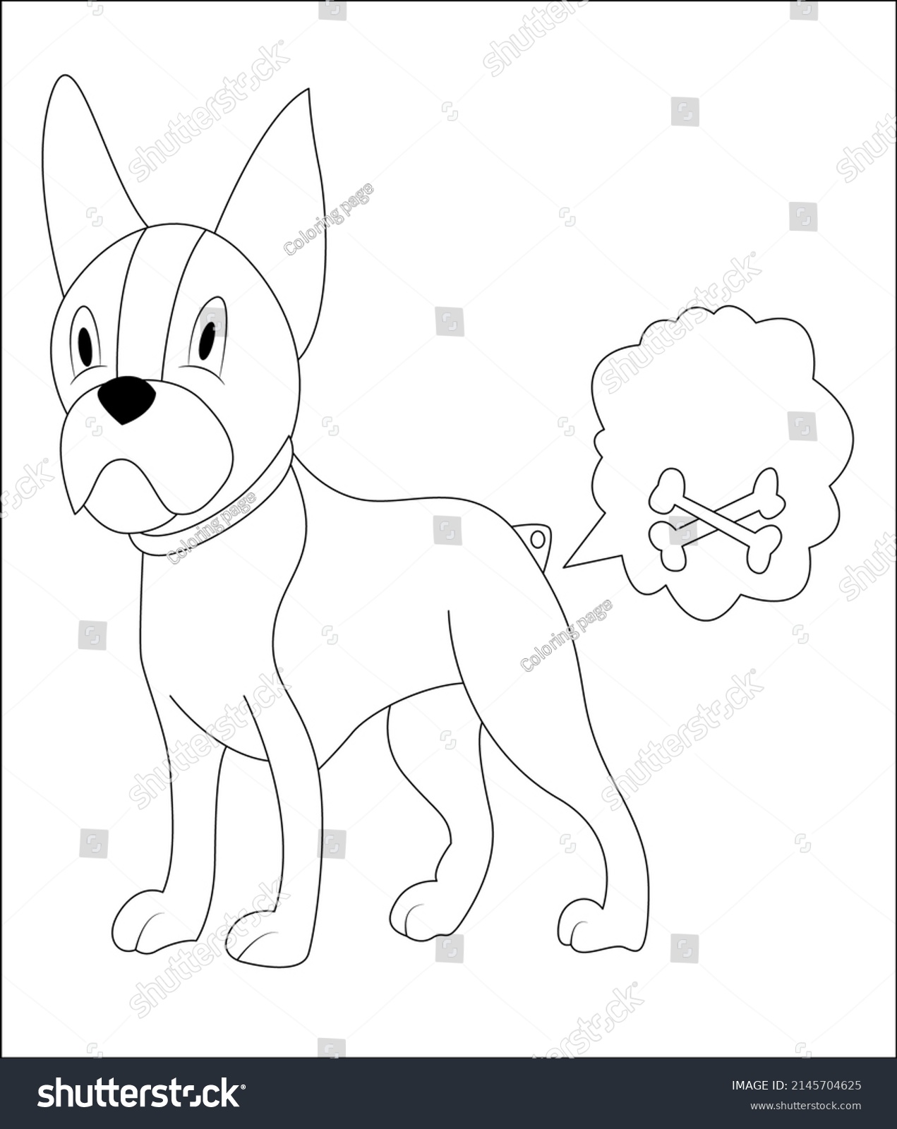 Farting Coloring Page Coloring Book Page Stock Vector (Royalty Free ...