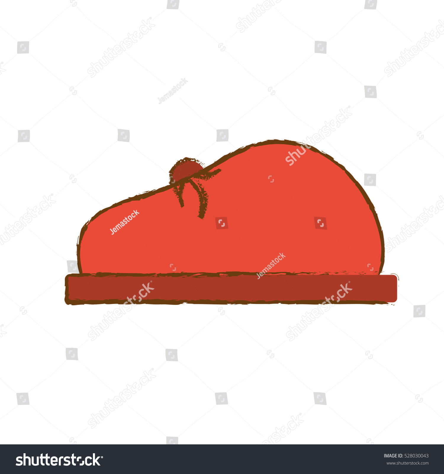 Fashion Beret Hat Stock Vector 528030043 - Shutterstock