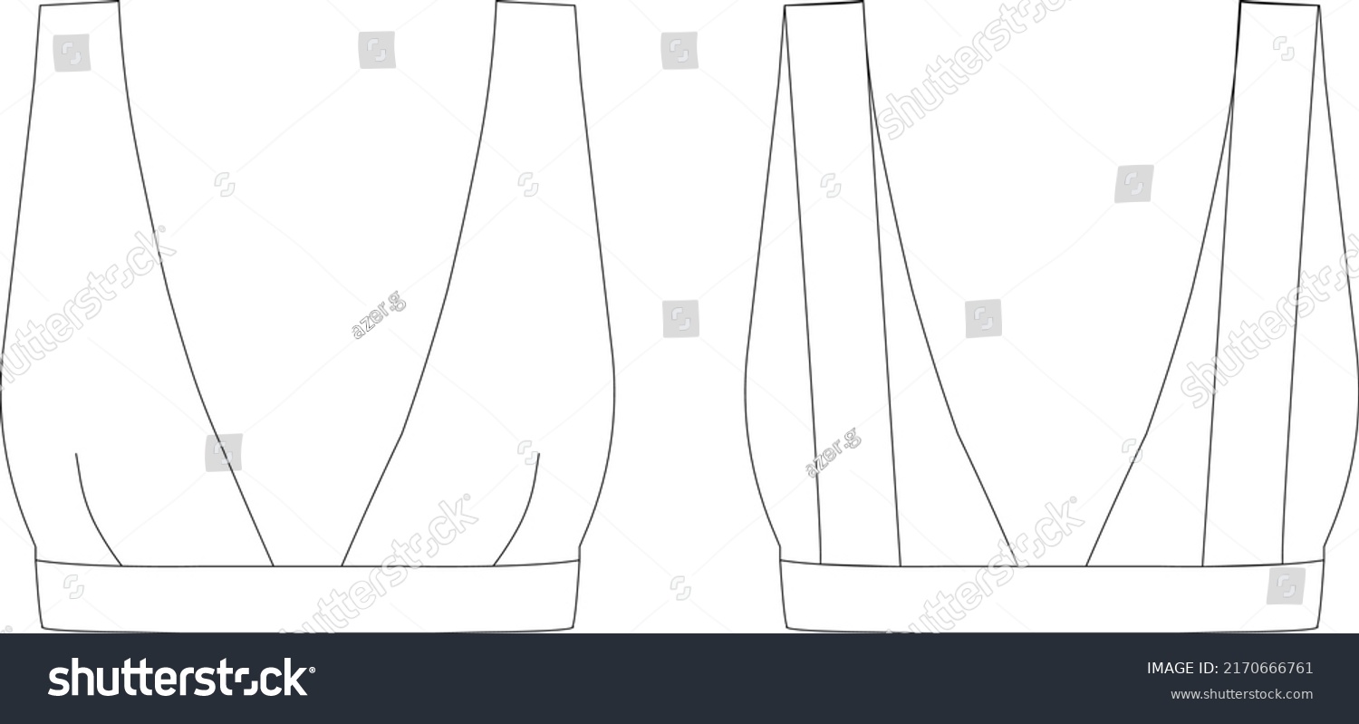 Fashion Design Illustration Technique Drawing Stock Vector (Royalty ...