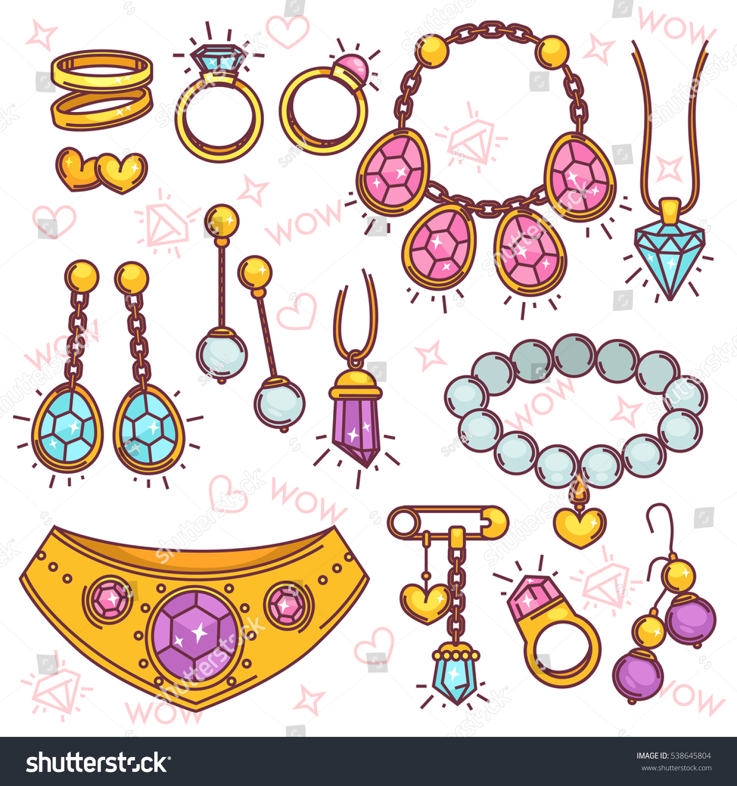 41,477 Jewelry cartoons Images, Stock Photos & Vectors  Shutterstock