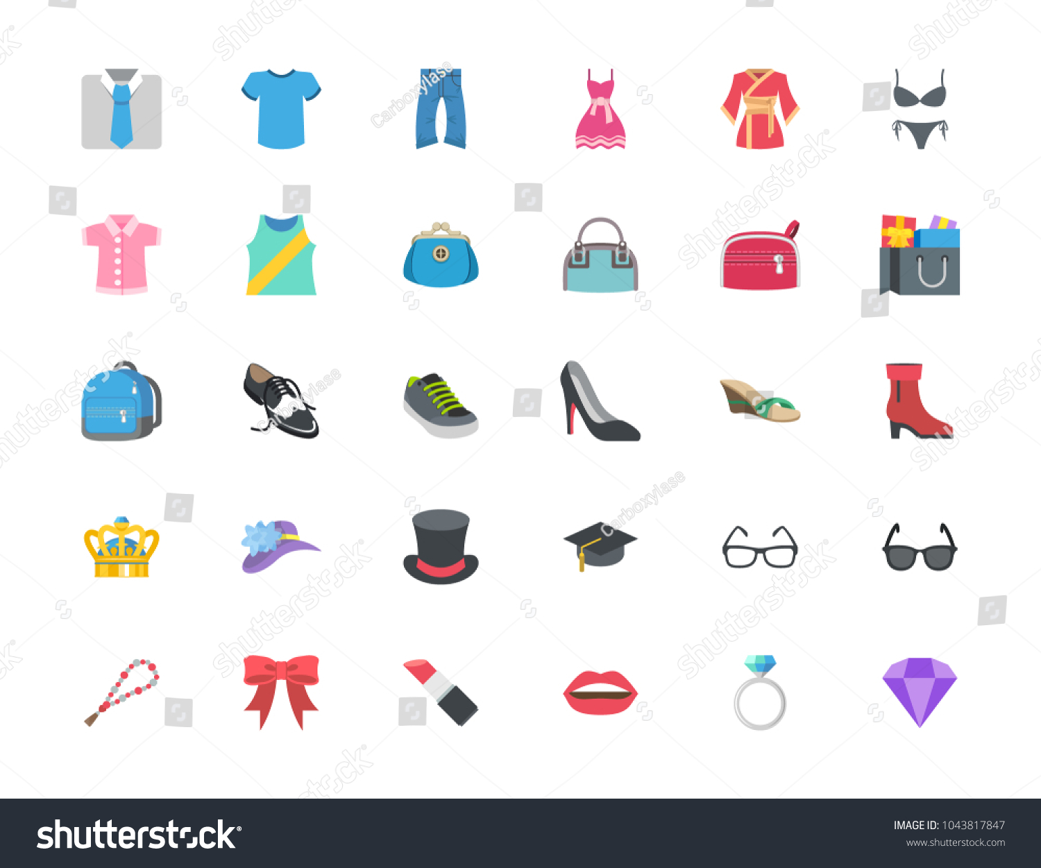 SVG of Fashion, menswear, womenswear, accessories, ring, hat, shirts, wears, apparels, dresses, clothes vector illustration flat style symbol, shopping emoticons, emojis, icons set, collection, pack, sticker svg