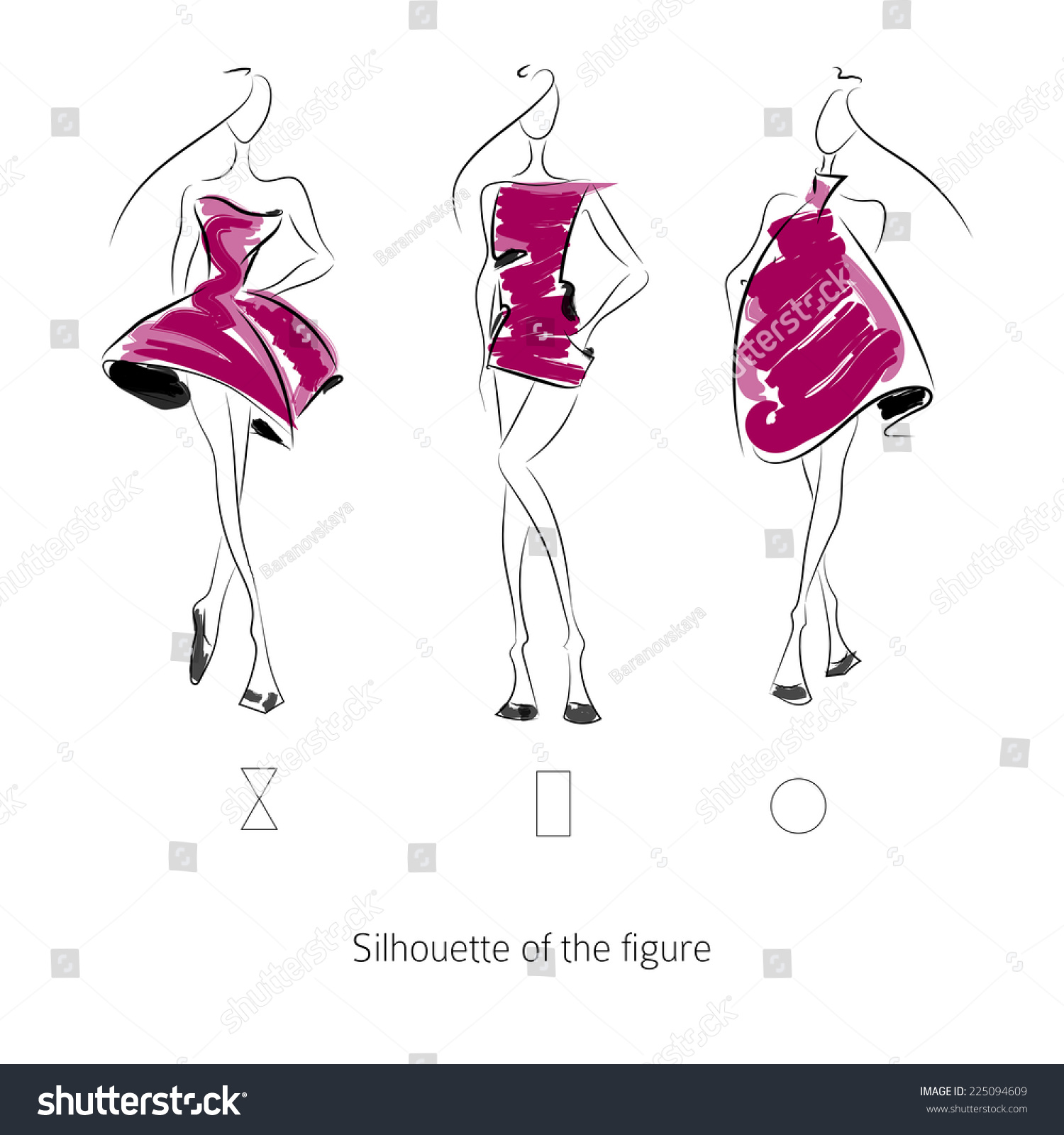 Clothing Design Fashion Figure Illustration - The Door ...