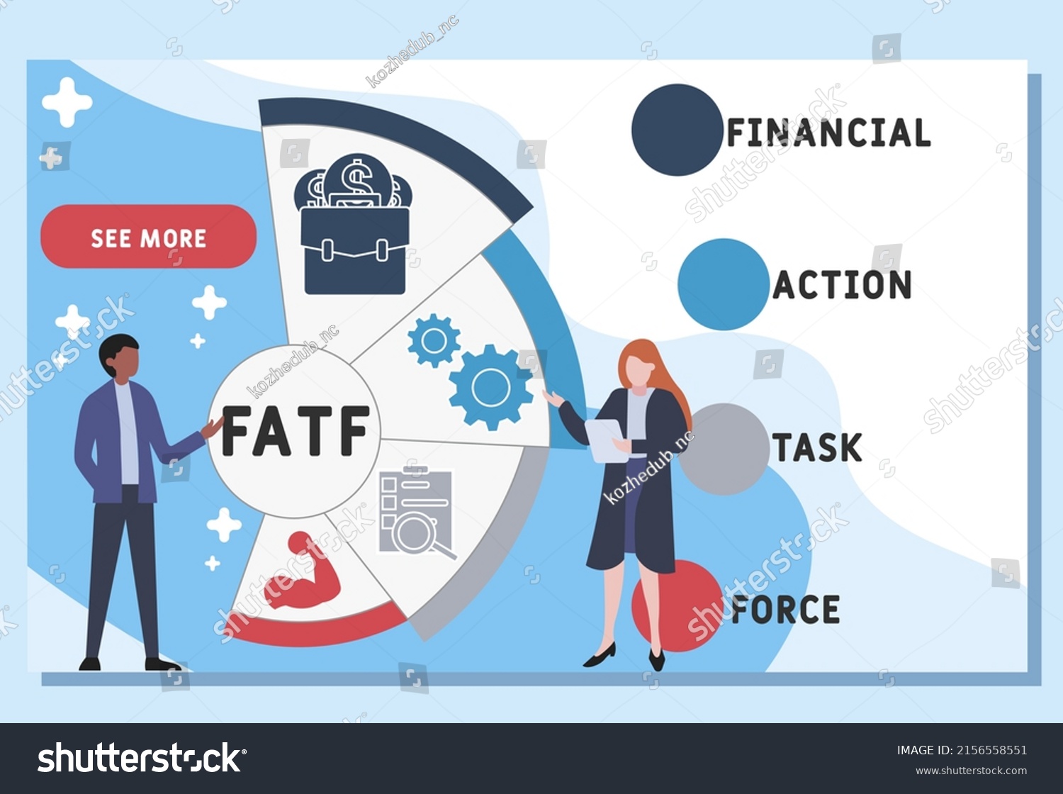 Fatf Financial Action Task Force Acronym Stock Vector (Royalty Free ...