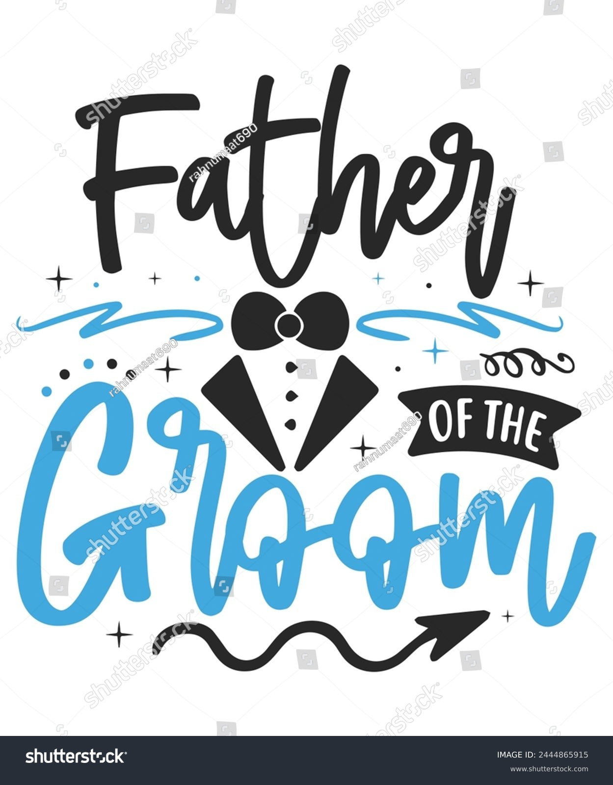 SVG of Father of the groom wedding bride groom svg