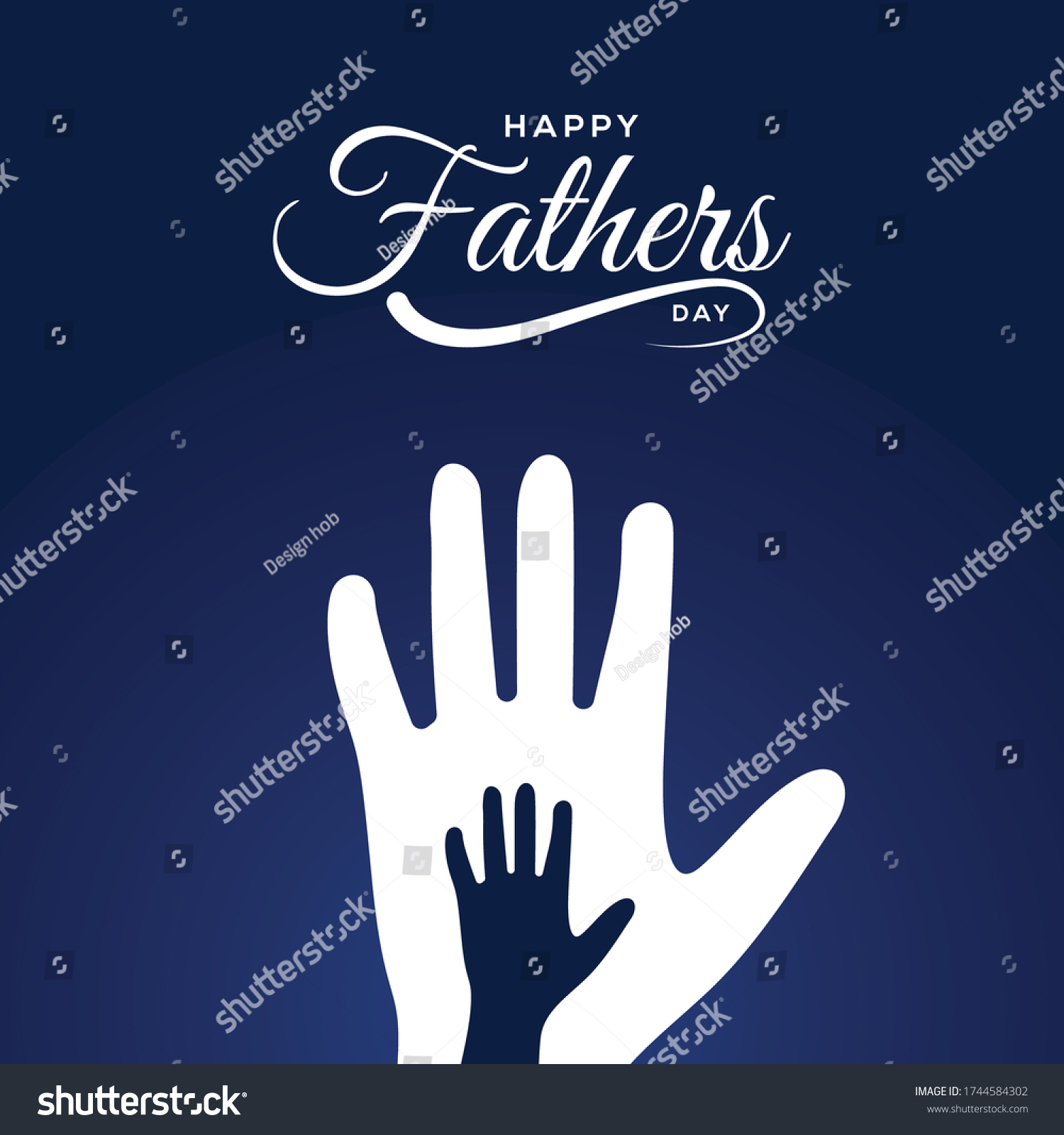 Father S Day Silhouette Father Daughter Stock Vector (Royalty Free ...