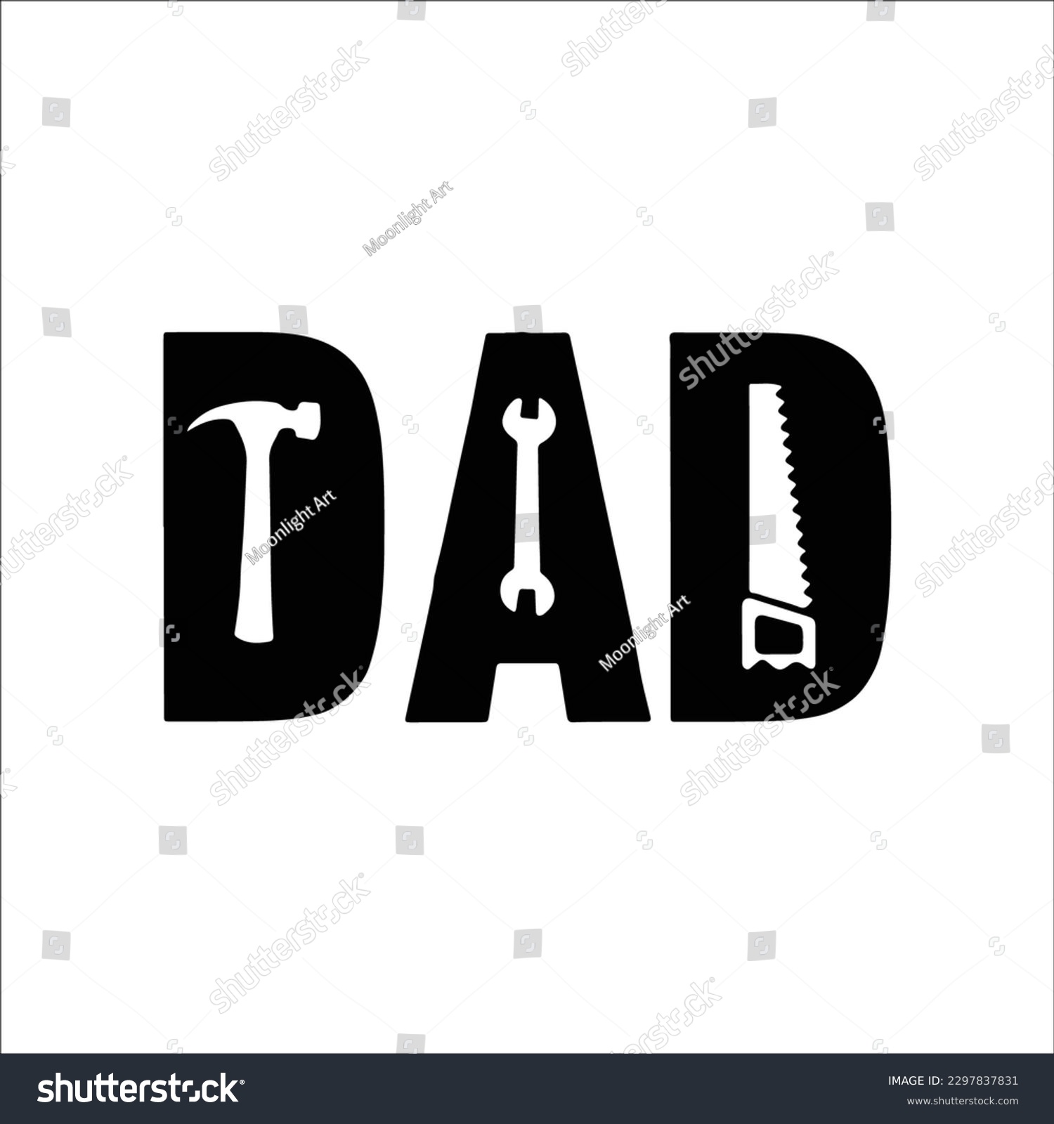 SVG of Father's Day SVG, Gift for Dad Svg, Dad and Tools SVG, Best Dad, Daddy Mechanic tool bag, Dad cut file in Svg svg