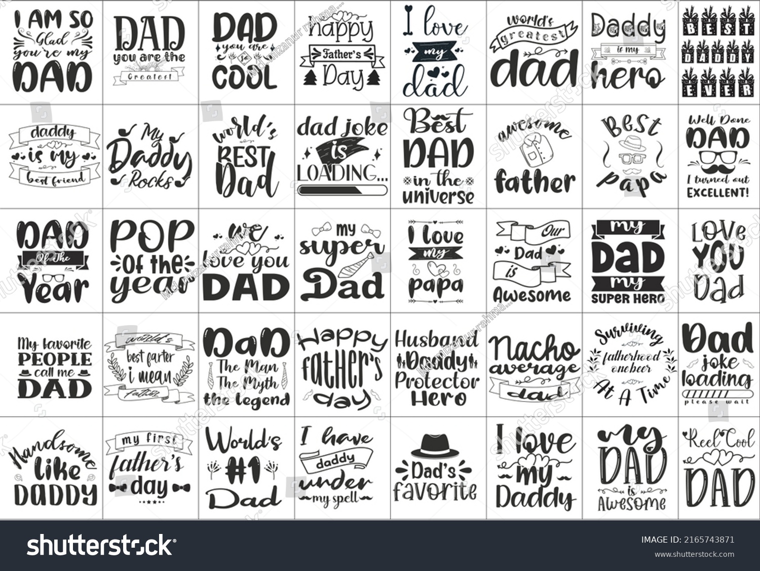 SVG of Fathers Day Svg Bundle, Dad Cut File svg
