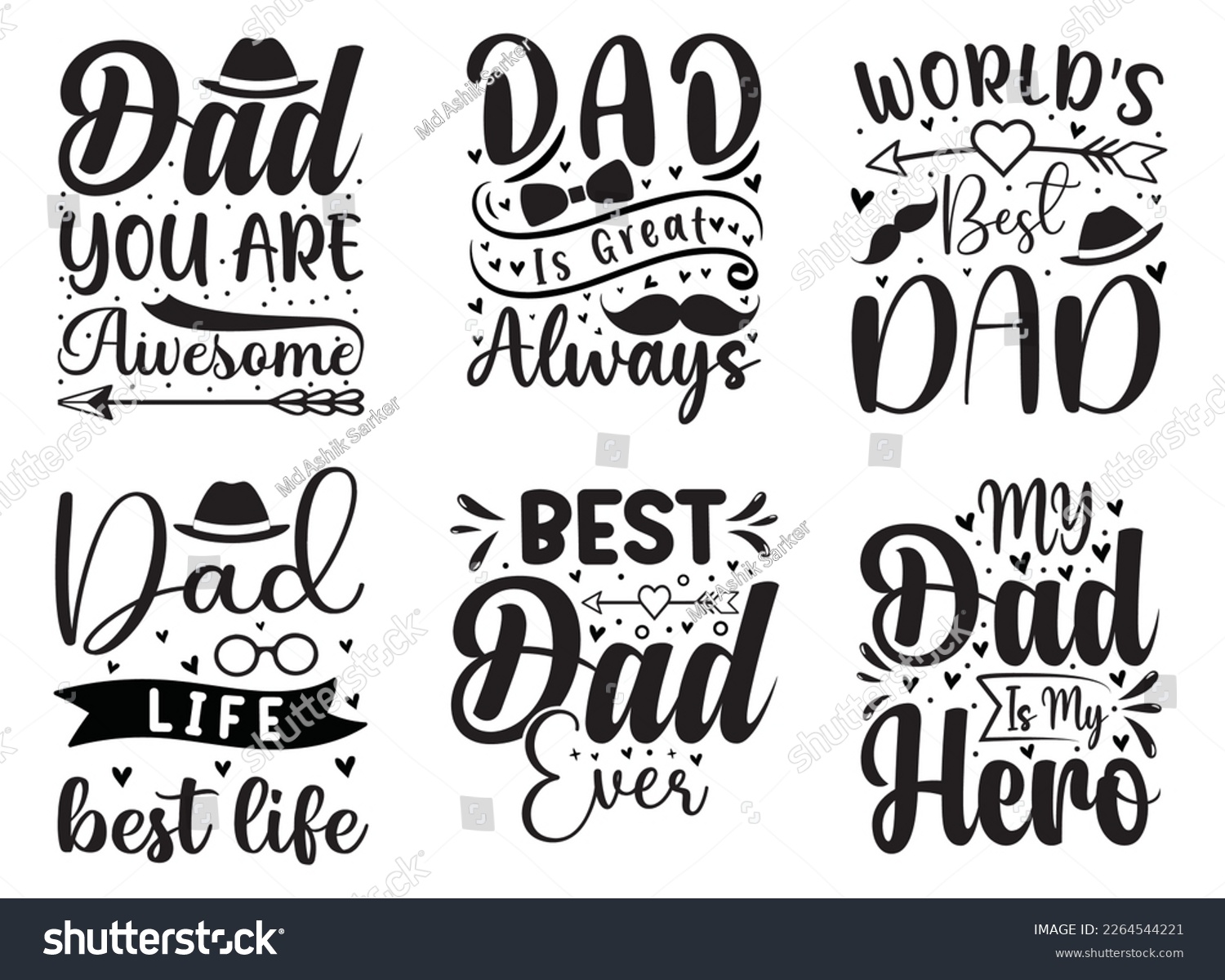 SVG of Fathers Day T-shirt Design , Celebrate your dad this Father's Day with our limited edition t-shirt design! svg
