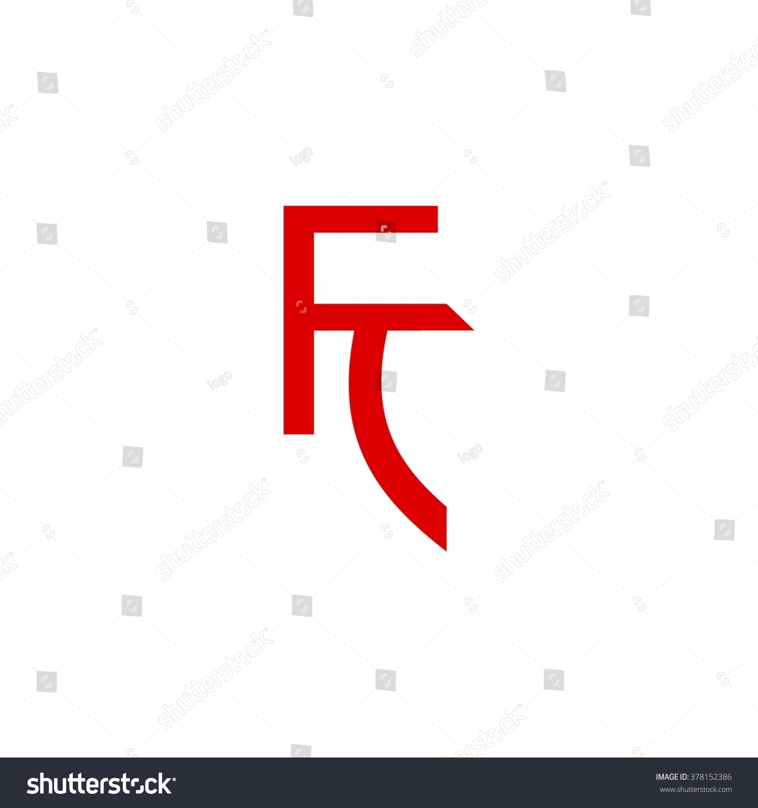 Fc Logo Stock Vector 378152386 - Shutterstock