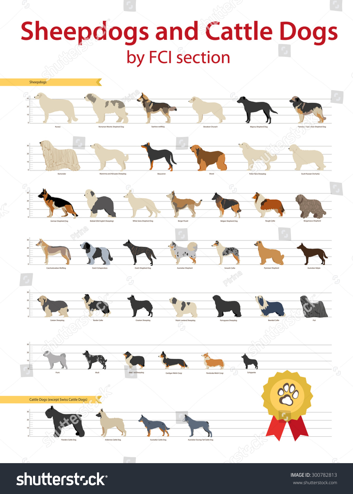 SVG of FCI Sheepdogs and Cattle Dogs Group svg