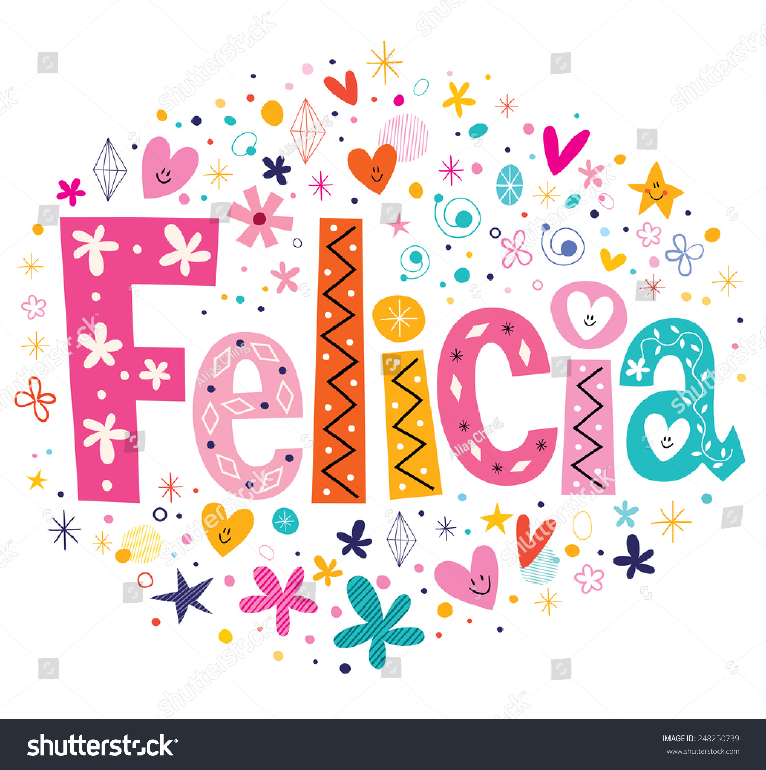 2 Felicia avatar Images, Stock Photos & Vectors | Shutterstock