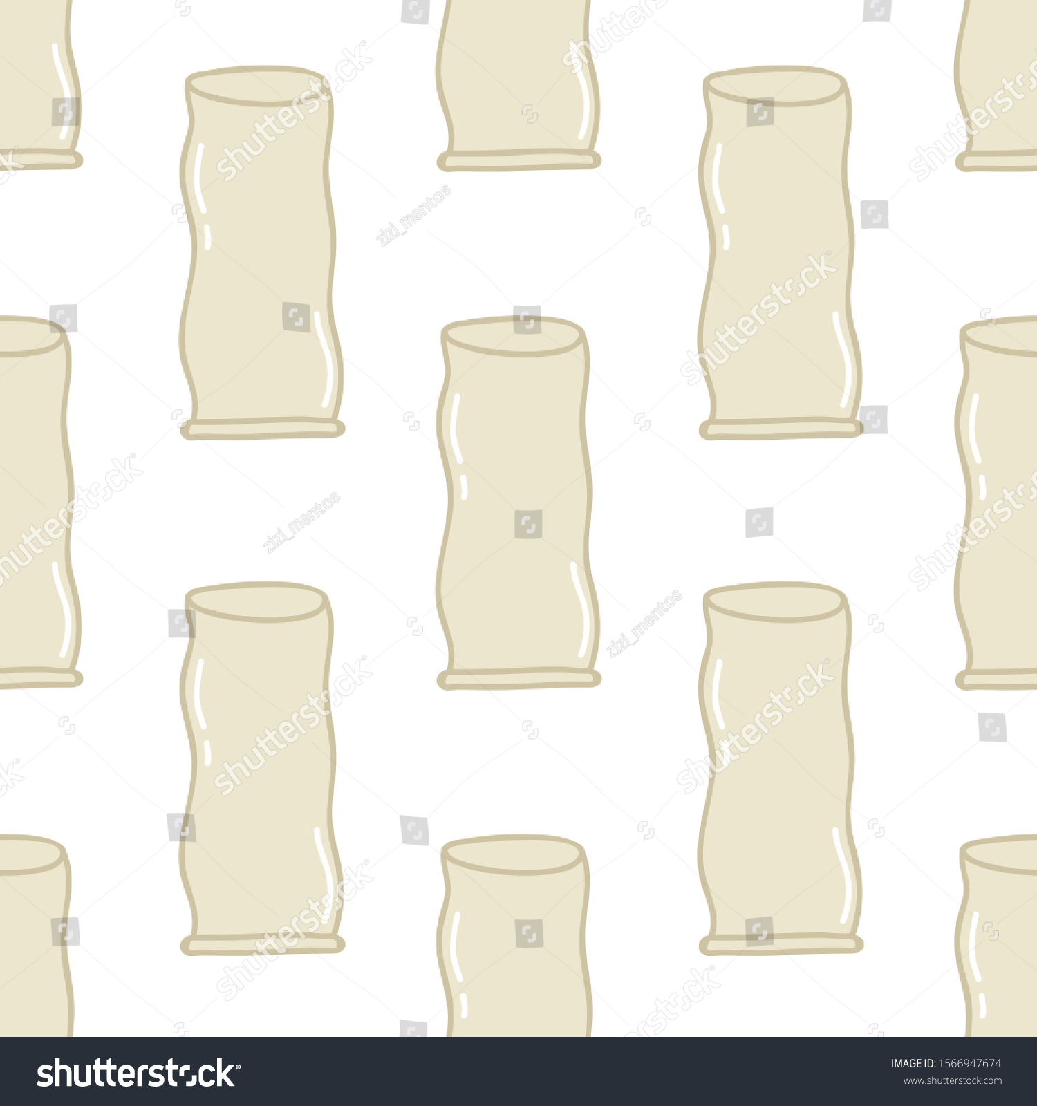 Female Condom Seamless Doodle Pattern Vector Stock Vector (Royalty Free ...