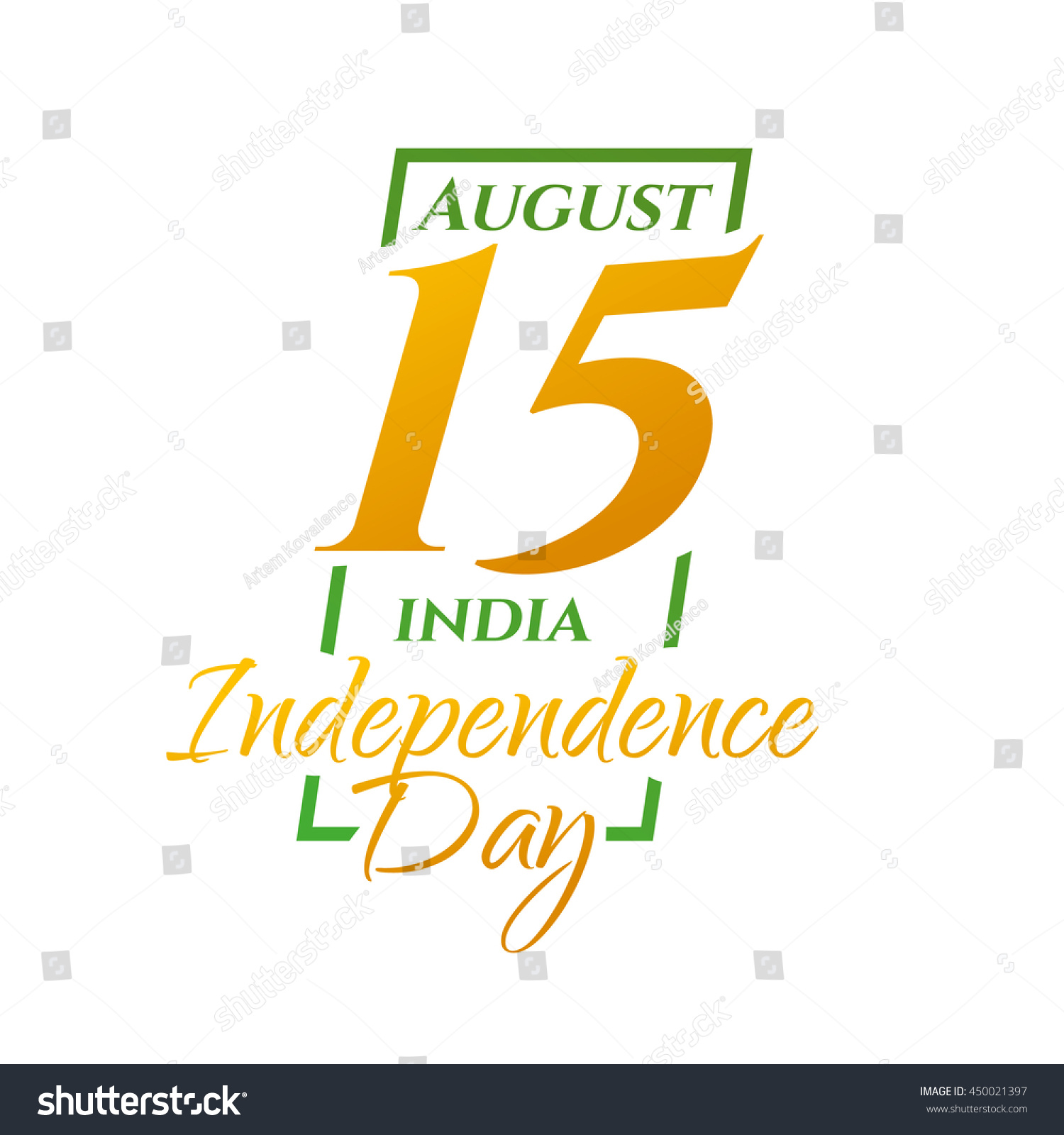 Festive Illustration Independence Day India Celebration Stock Vector Royalty Free 450021397 3535