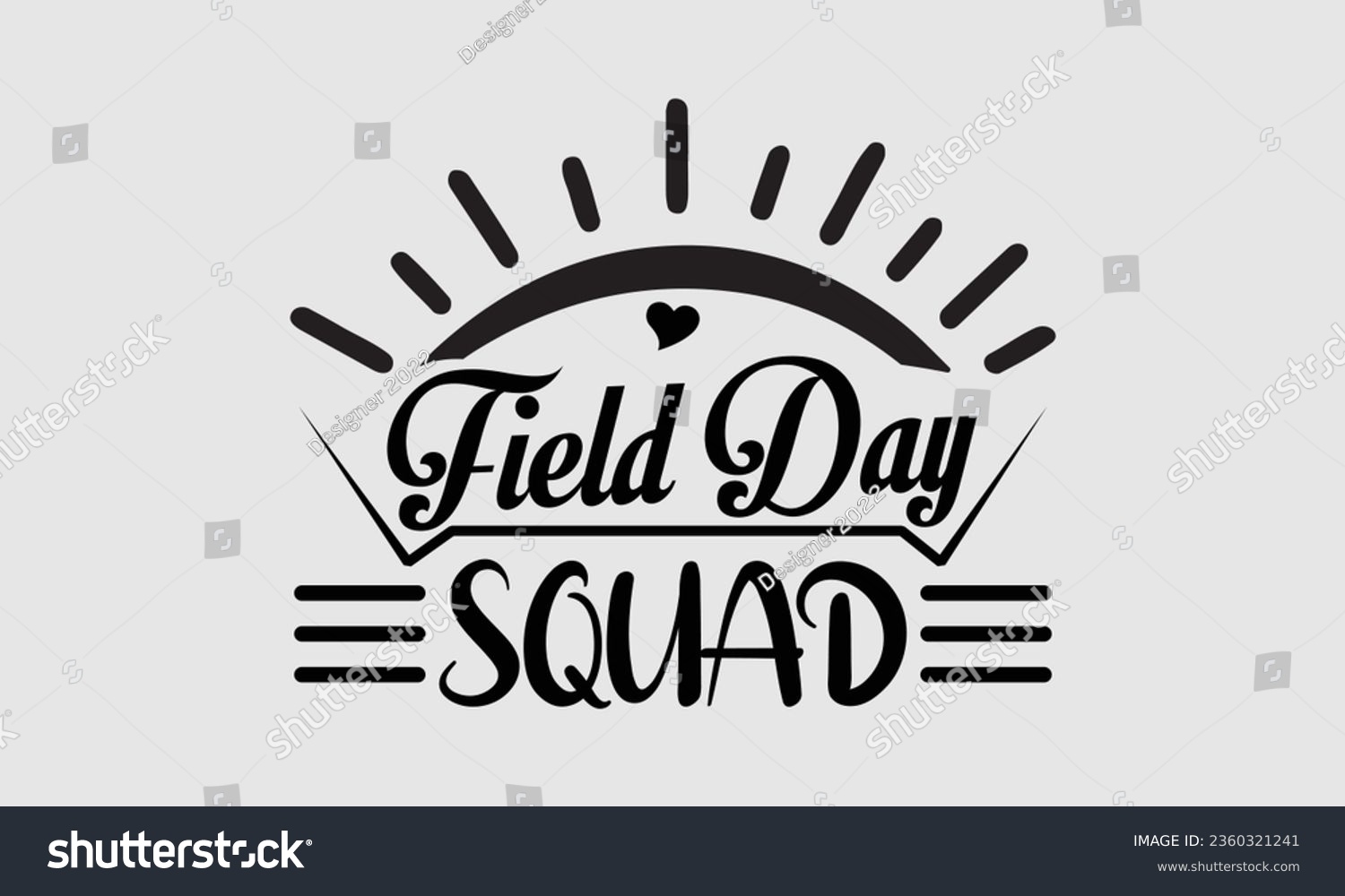 SVG of Field day Squad Vector and Clip Art svg