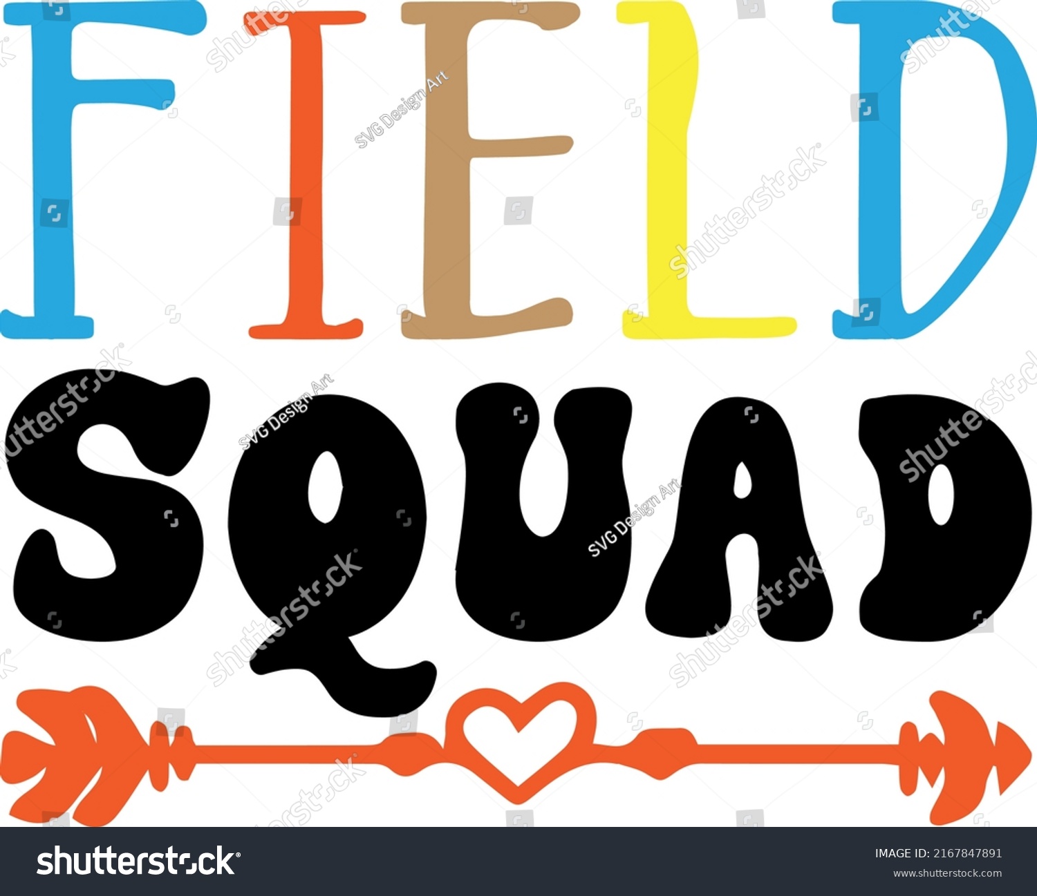 SVG of Field Squad School Field Day svg