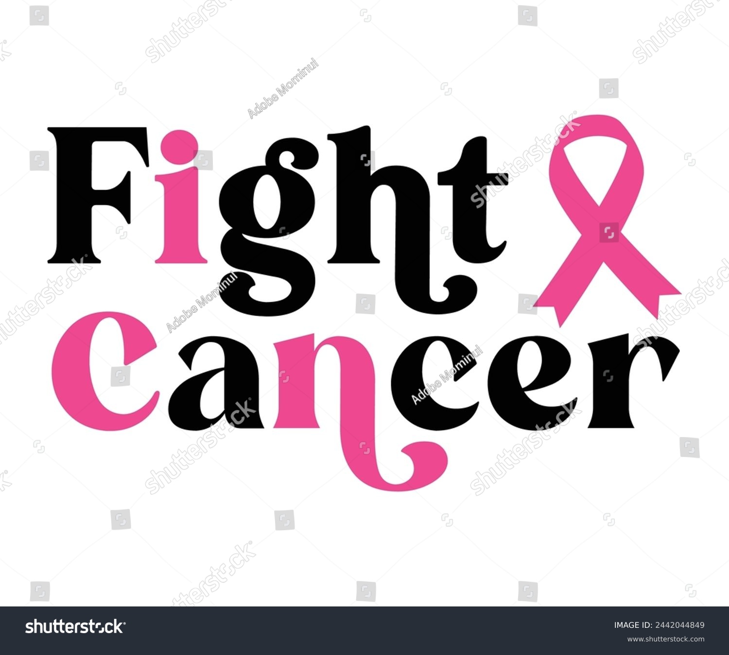 SVG of Fight Cancer Svg,Breast Cancer Awareness,Cancer Quotes,Cancer Survivor,Breast Cancer Fighter,Childhood Cancer Awareness,Fight Cancer,Cancer T-Shirt,Cancer Warrior,Cut File svg