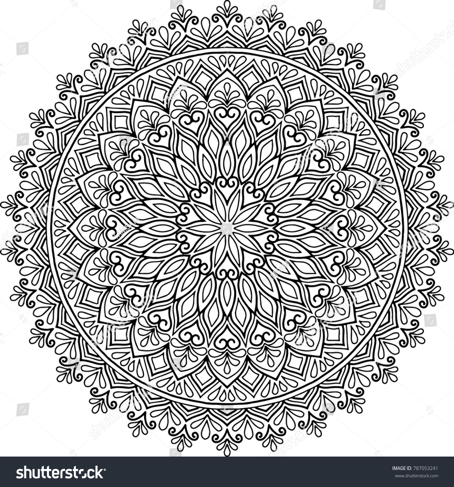 figure mandala art