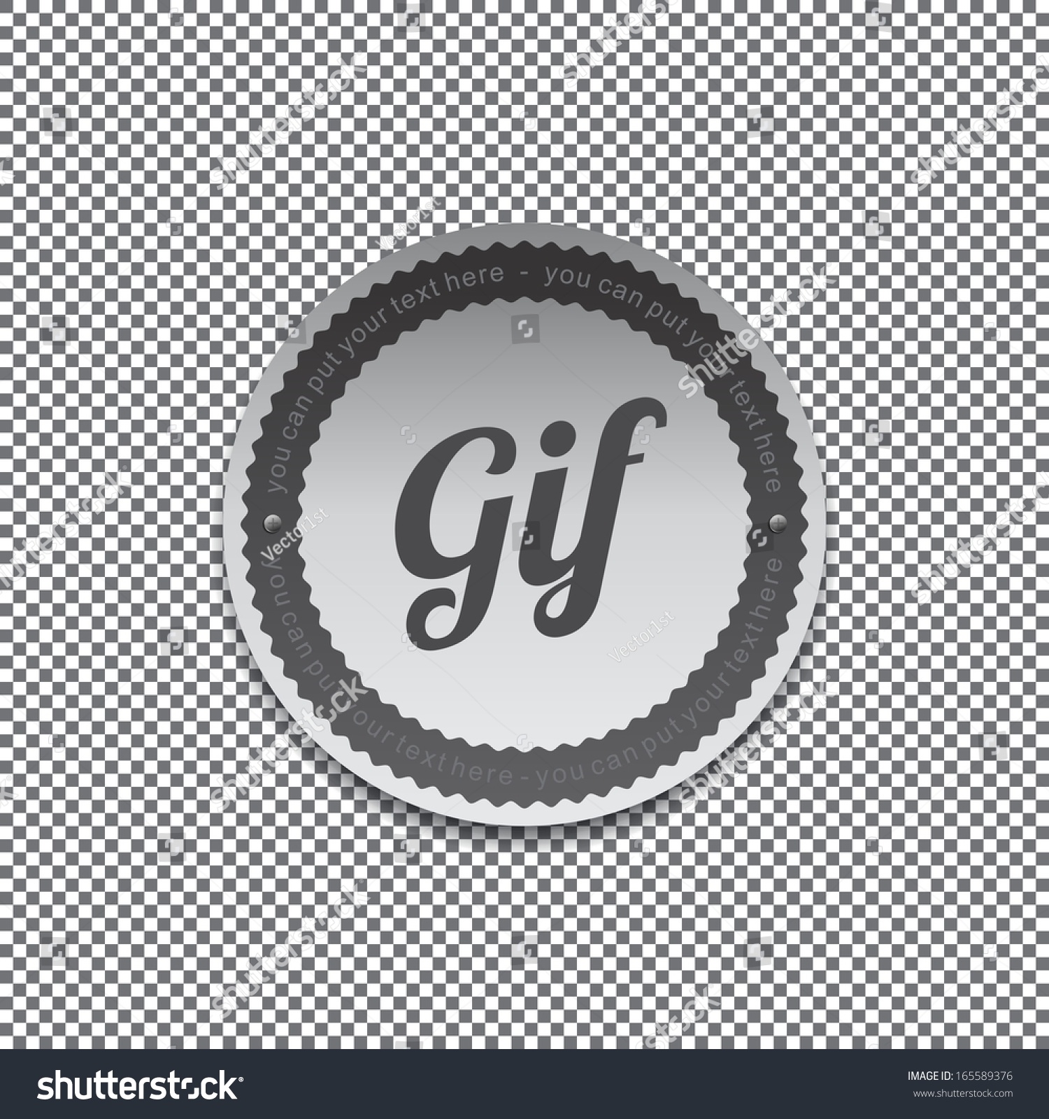 File Format Extension Label Sticker Stock Vector (Royalty Free ...