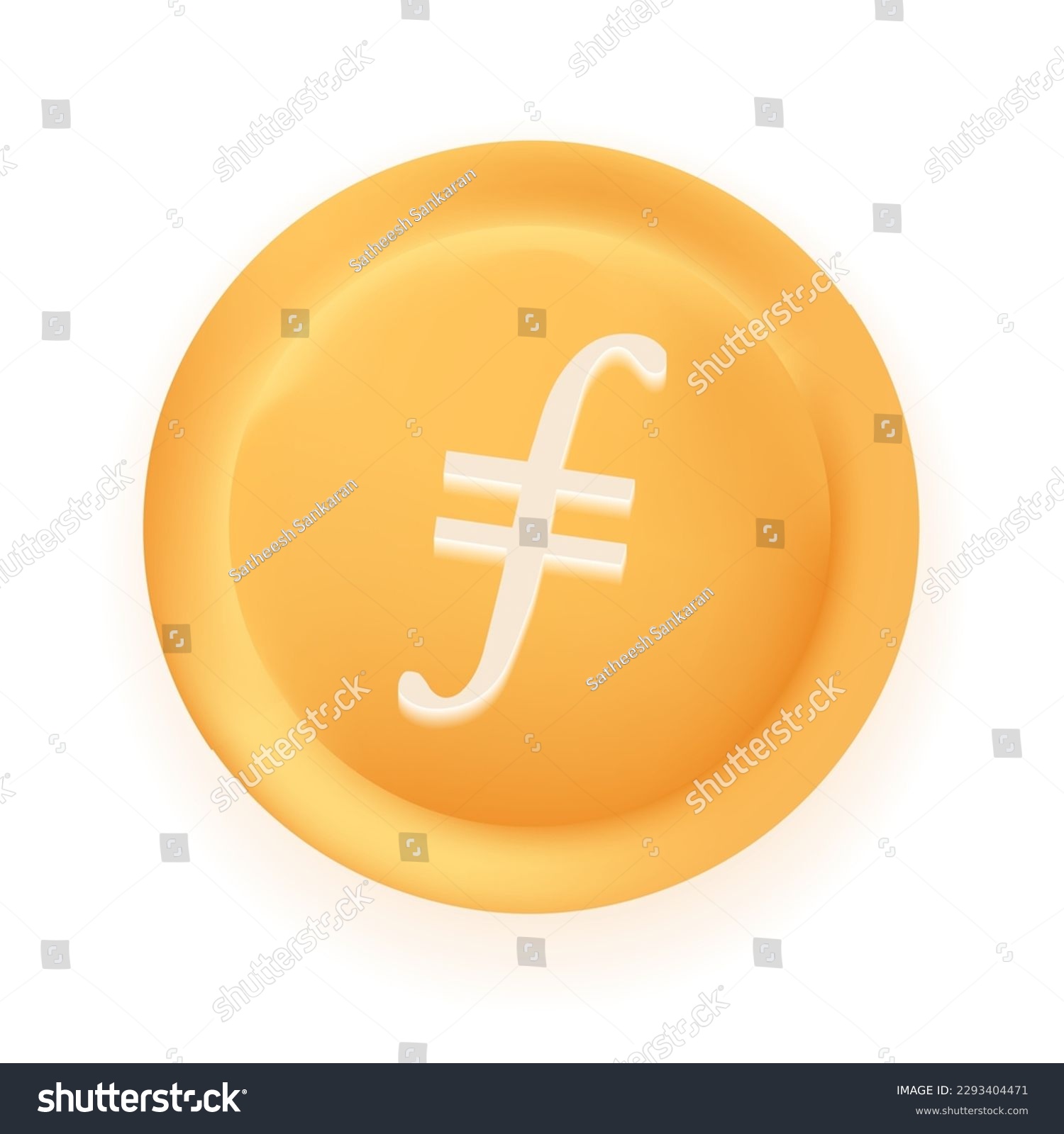 SVG of Filecoin (FIL) crypto currency 3D coin vector illustration isolated on white background. Can be used as virtual money icon, logo, emblem, sticker and badge designs. svg