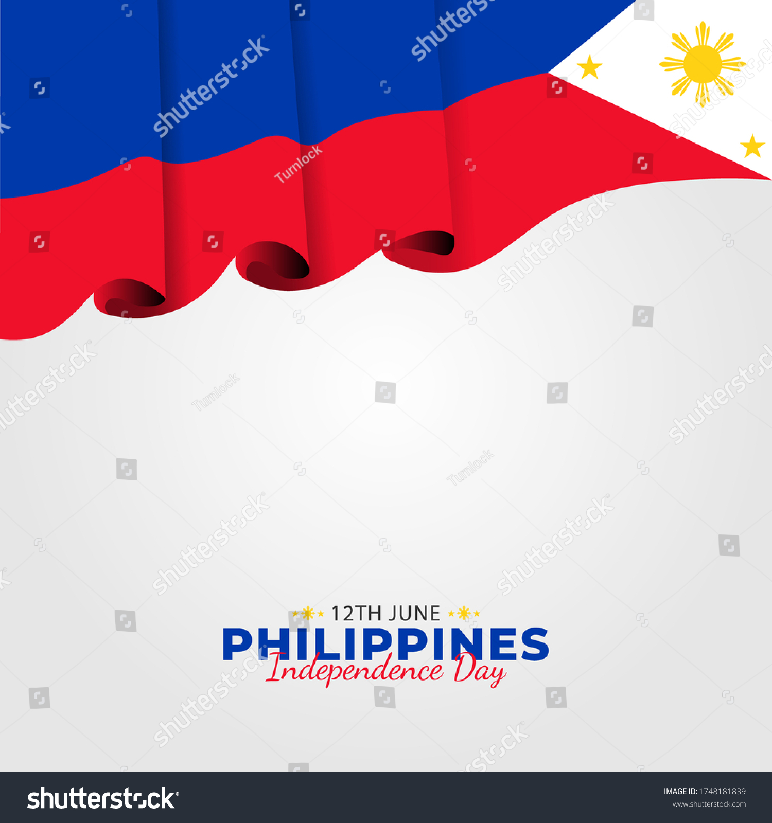 Filipino Araw Ng Kalayaan Translate Philippine Vector có sẵn miễn phí bản quyền