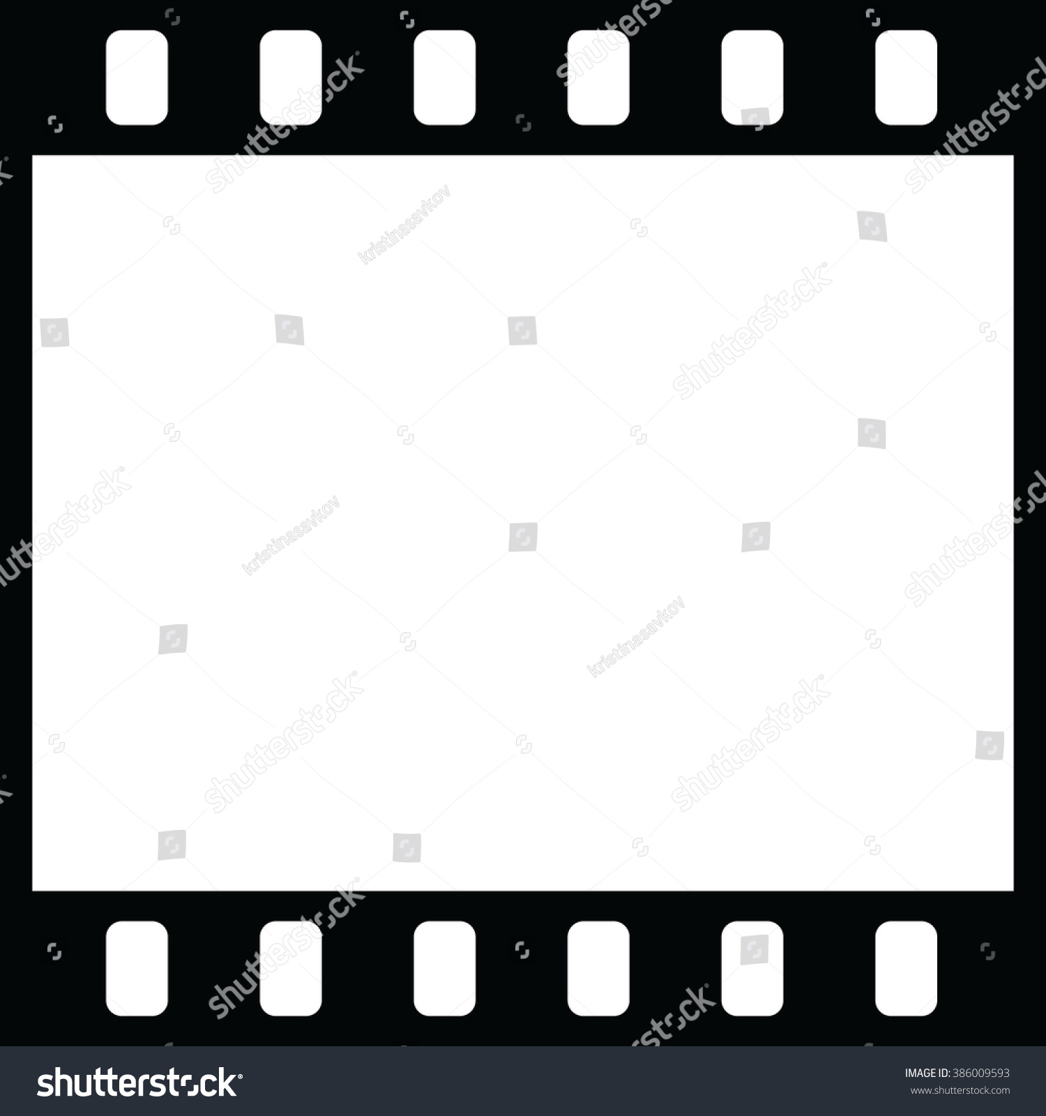 Film Strip Icon Vector Stock Vector 386009593 - Shutterstock