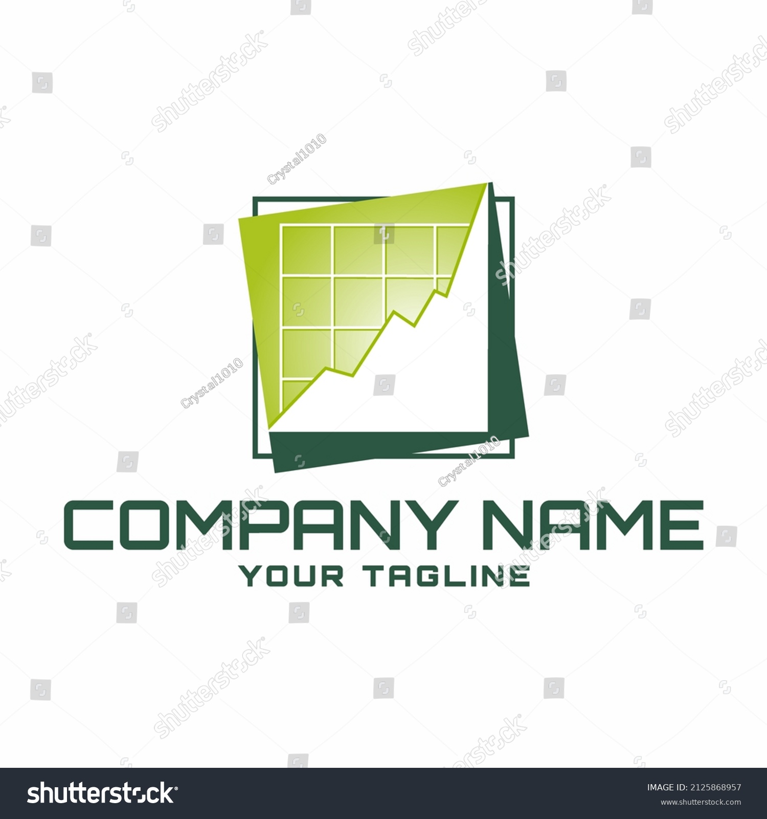 Finance Capital Growth Chart Logo Icon Stock Vector (Royalty Free