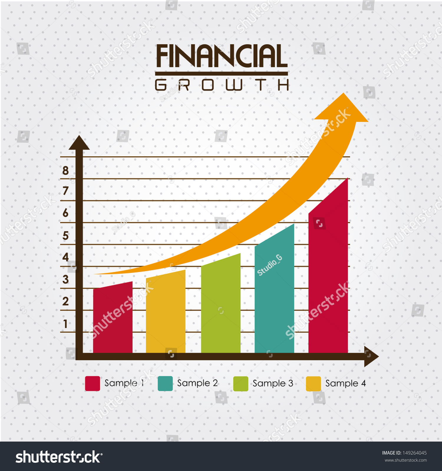 Colorful growth chart Images, Stock Photos & Vectors | Shutterstock