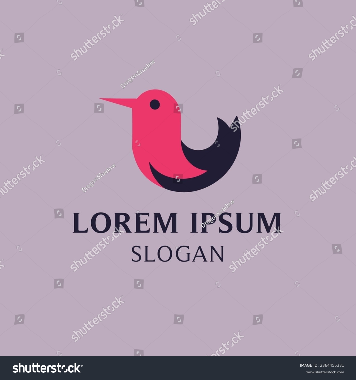 SVG of finch bird abstract logo vector icon illustration svg