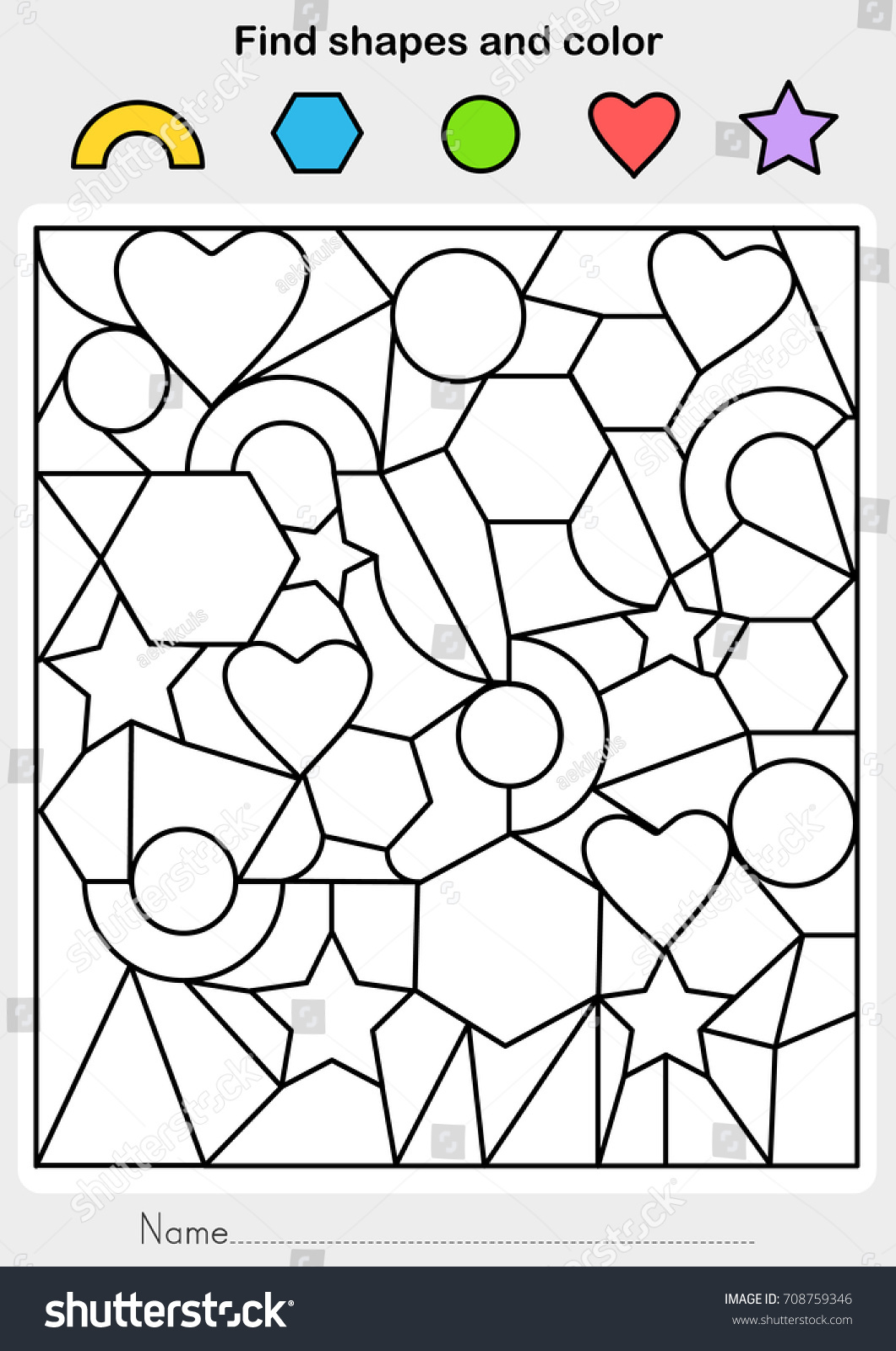 85-worksheets-for-kindergarten-on-shapes