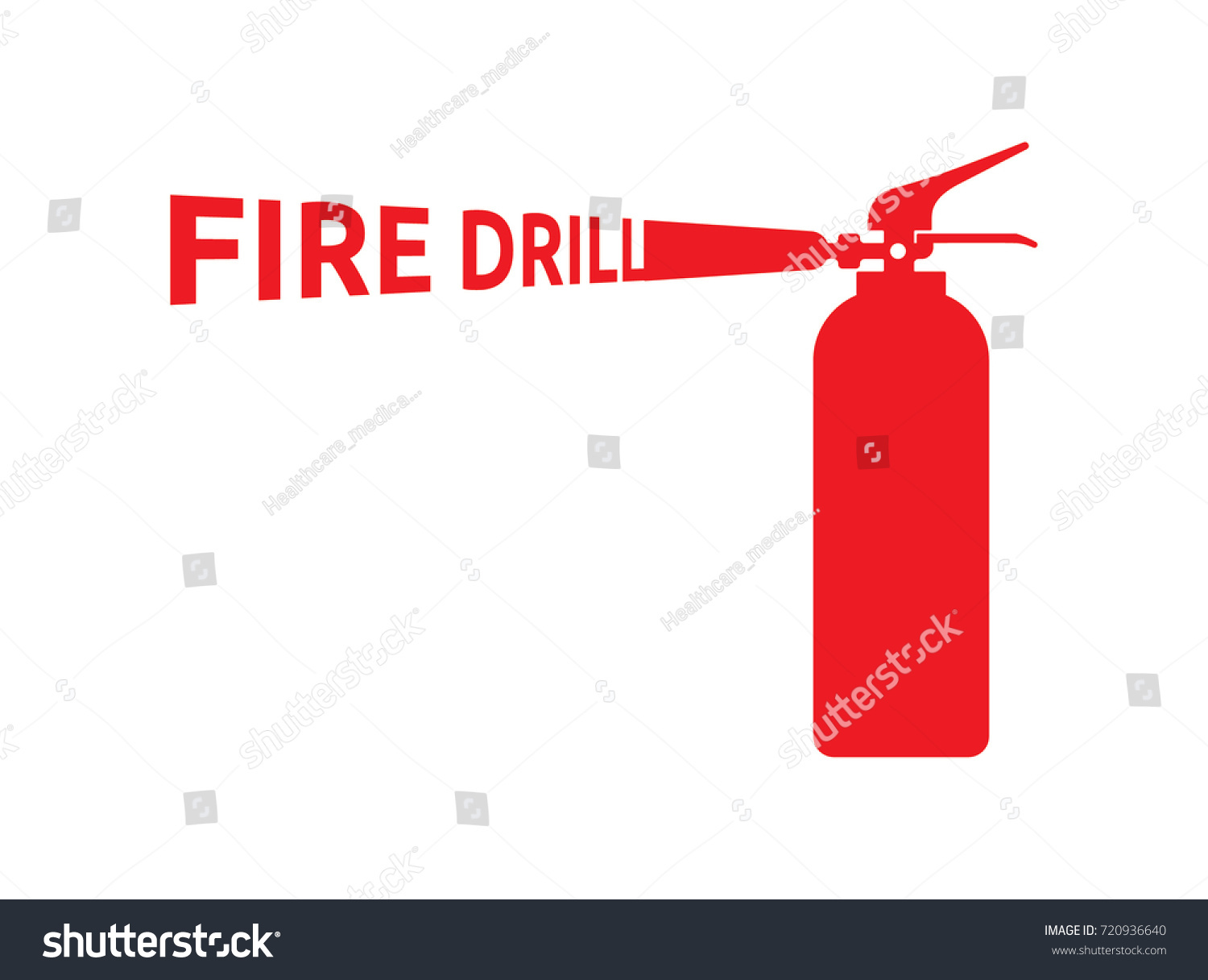 SVG of Fire drill Vector design  svg