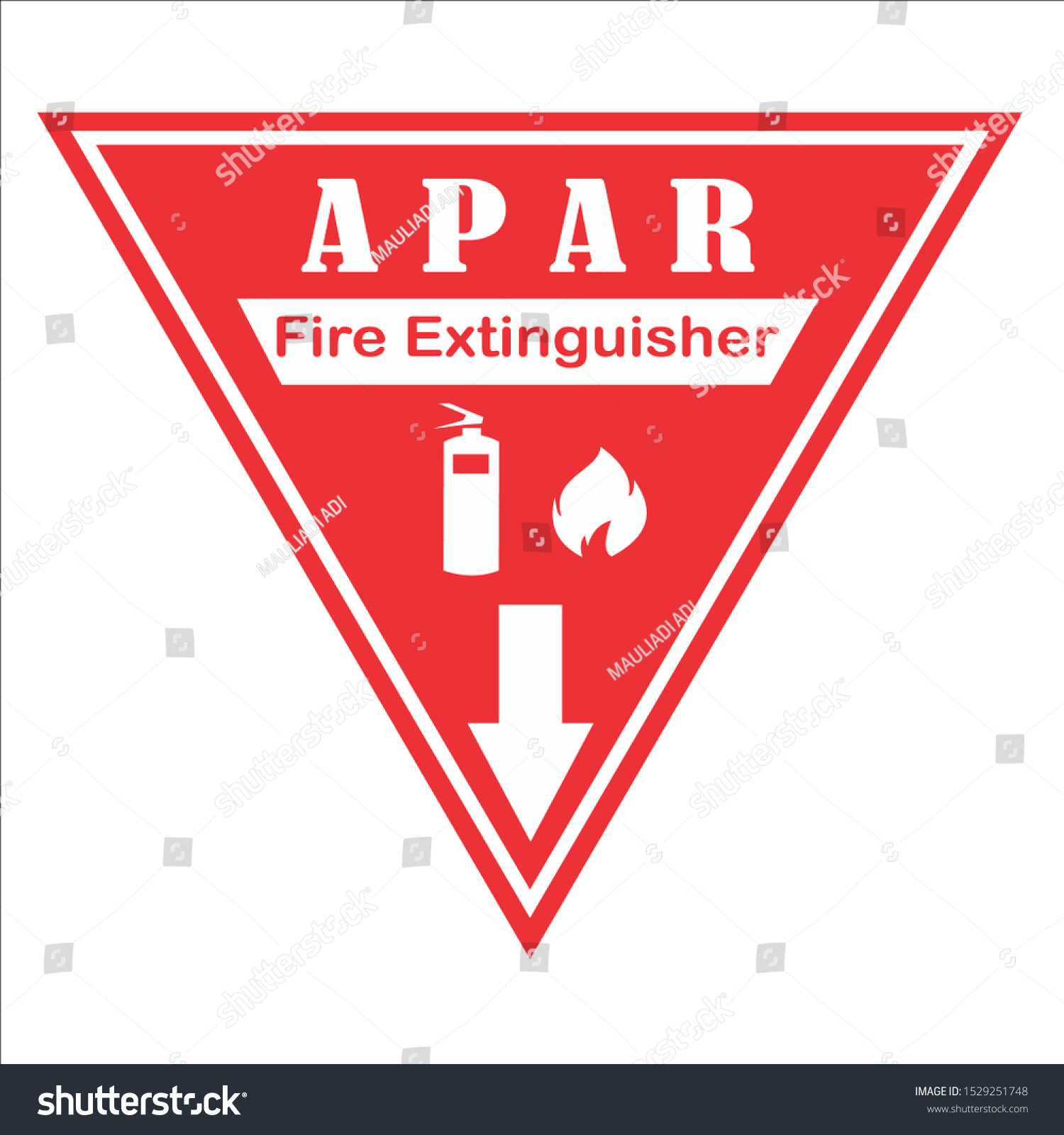 Fire Extinguisher Apar Template Vector Stock Vector (Royalty Free Pertaining To Fire Extinguisher Certificate Template