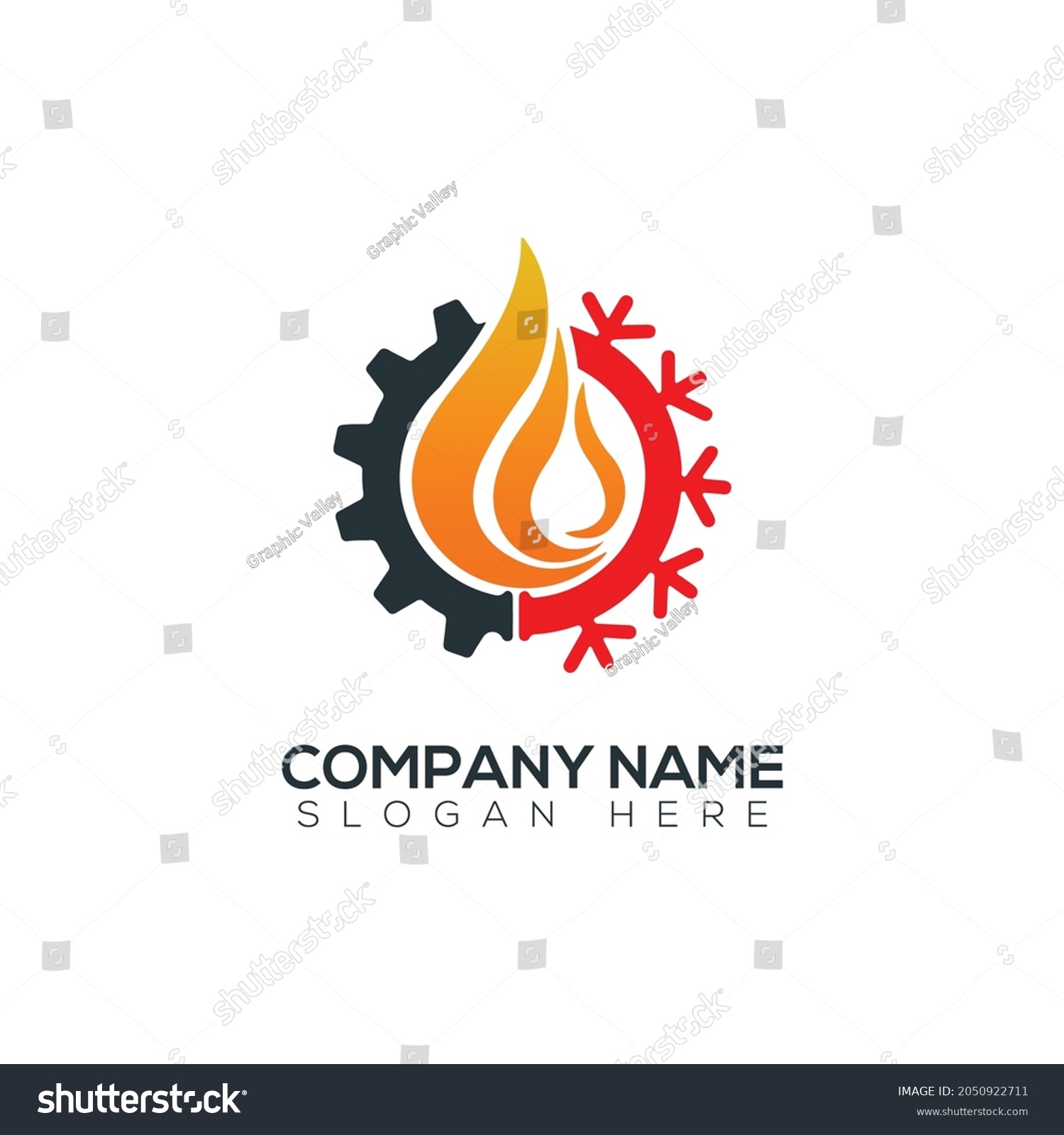 Fire Logo Vector Log Illustrator Template Stock Vector (Royalty Free ...