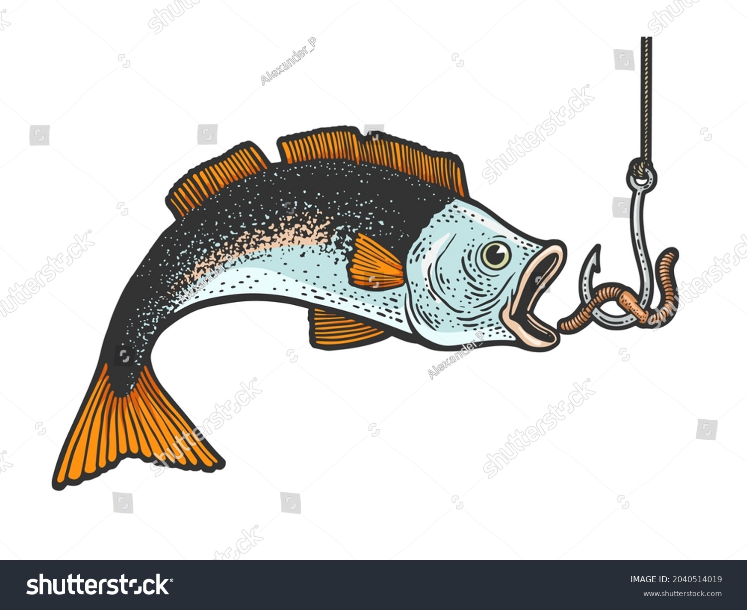 469 Fishing bait clipart Stock Illustrations, Images & Vectors ...