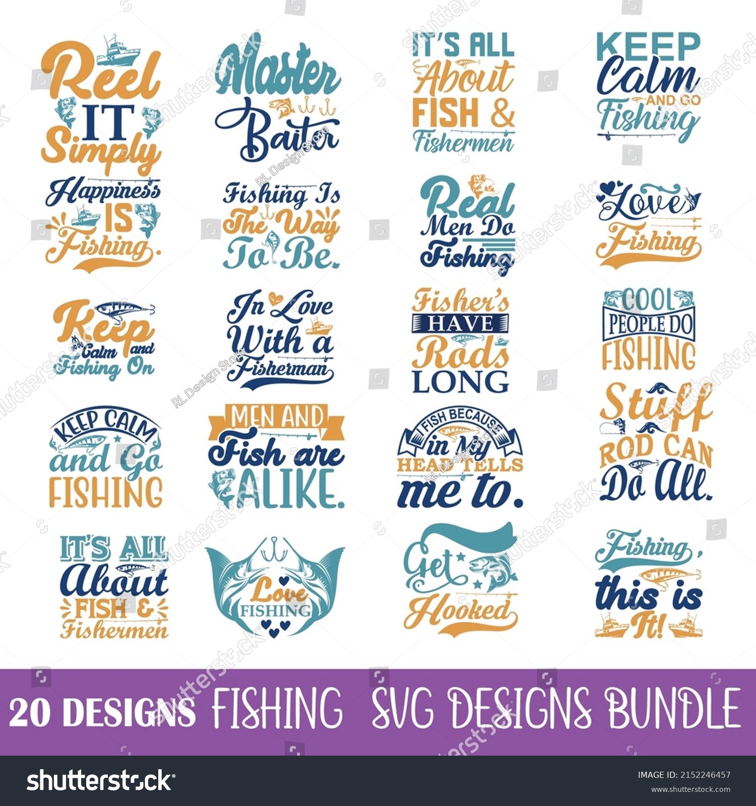 SVG of Fishing Quotes SVG Designs Bundle. Fishing quotes SVG cut files bundle, Gone Fishing quotes t shirt designs bundle, Funny  cut files, hunt and Fishing eps files, Fisherman  SVG bundle svg